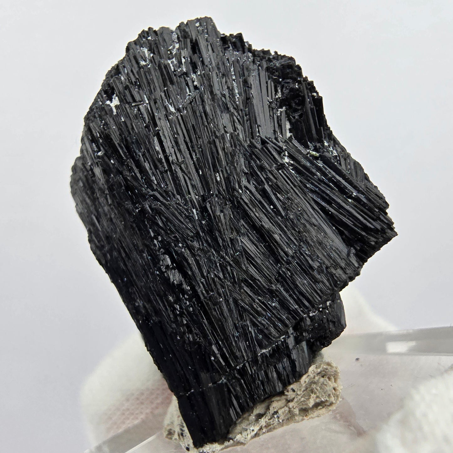 Seltene Schörl Turmalin Stufe schwarz Erongo, Namibia 37*33*23mm Sammlung