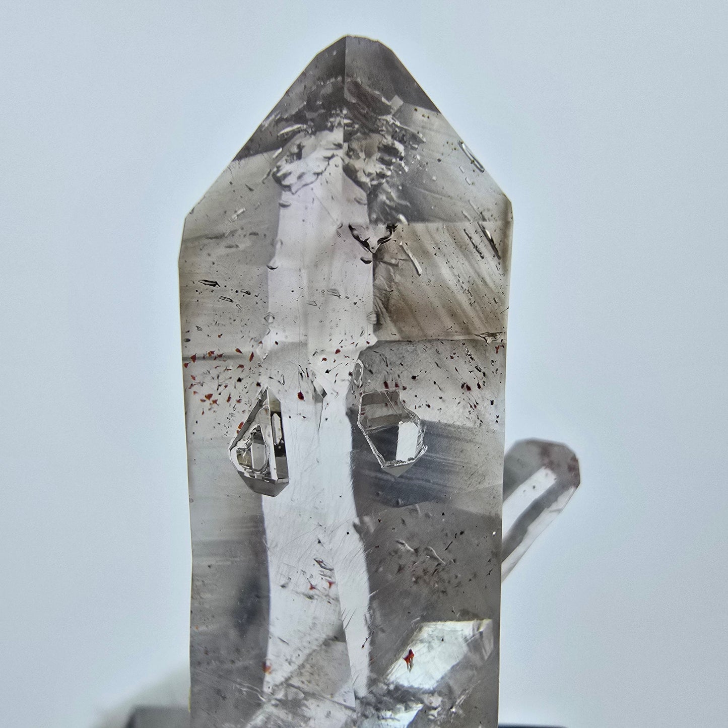 Klare Phantom Rauchquarz Zepter Spitze Goboboseb, Namibia 39*20*12mm
