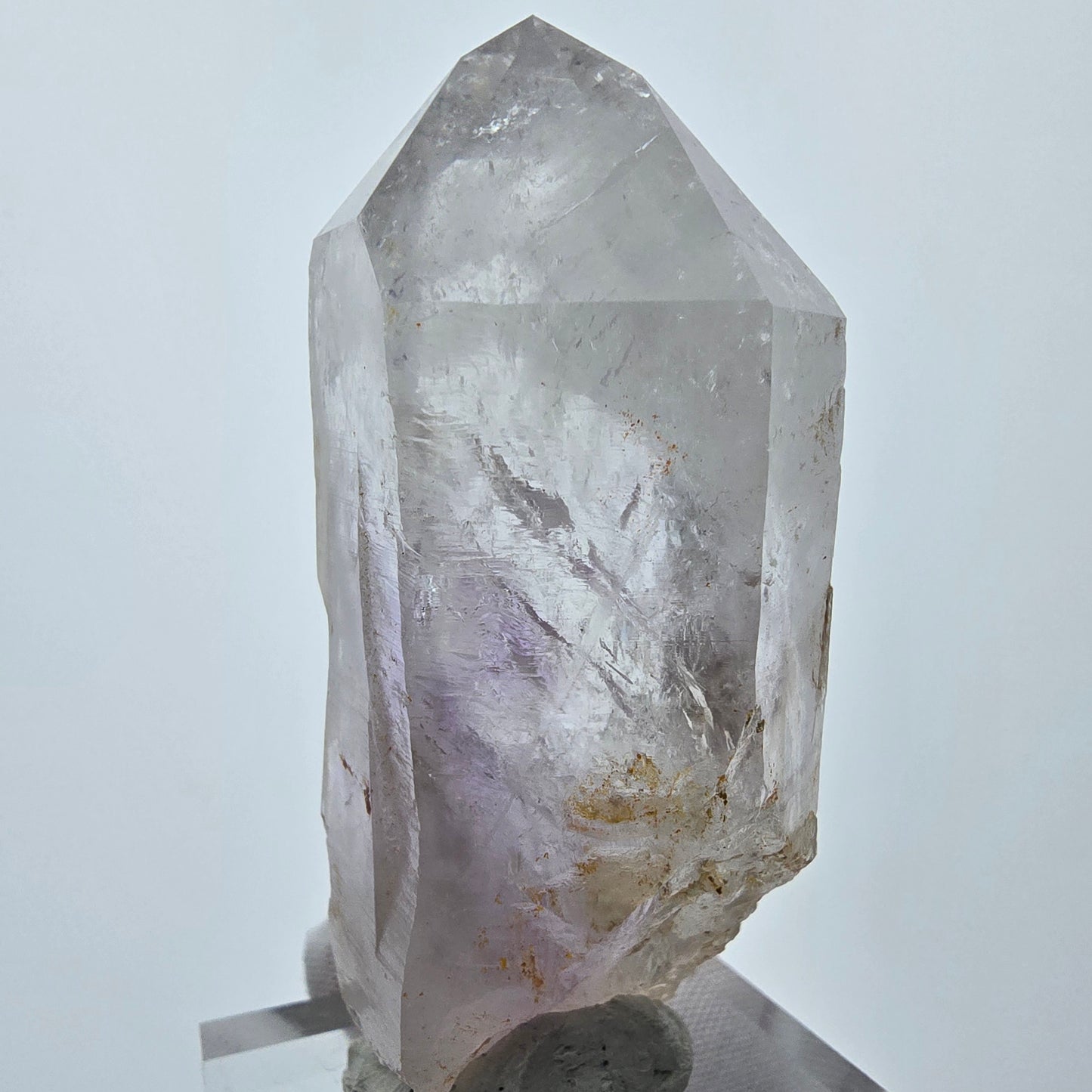 Großer Phantom Amethyst Kristall Streep Mine Goboboseb Namibia 81*32*31mm