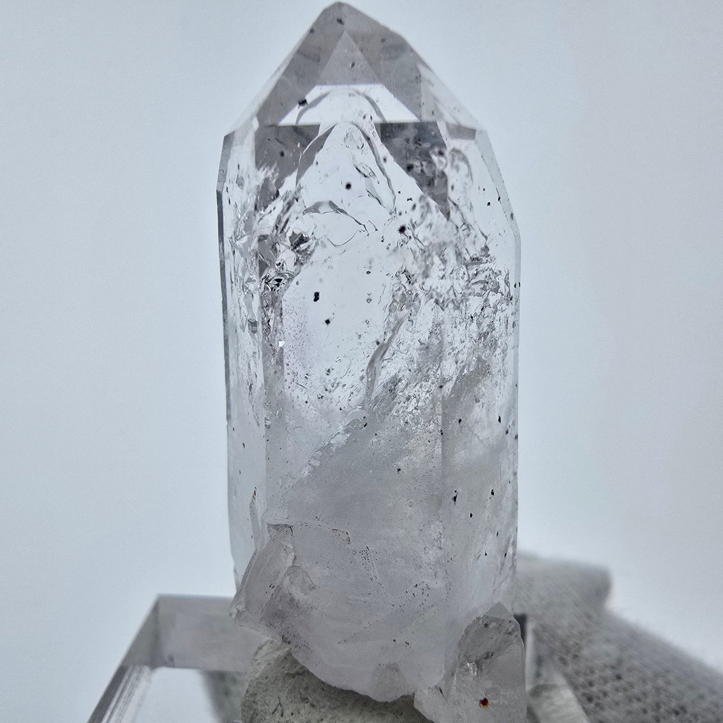 Enhydro Hämatit Quarz, 1x Blase Streep Mine, Goboboseb, Namibia 39*16*12mm