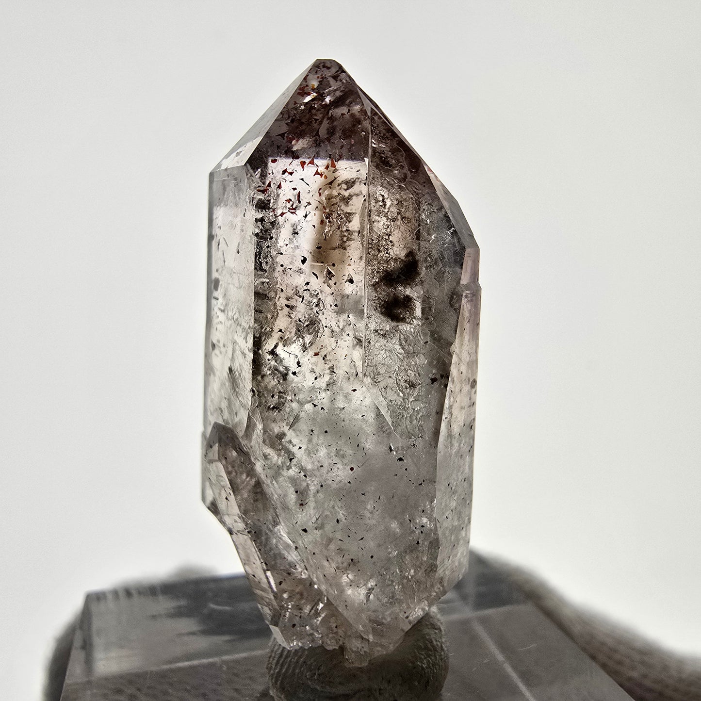 Harlequin Phantom Smoky Quartz DT Valentine Pocket Goboboseb Namibia 34*16*13mm