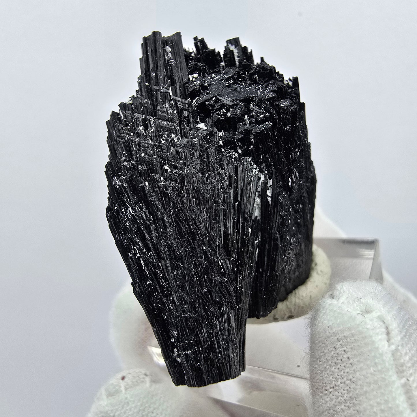 Seltene Schörl Turmalin Stufe schwarz Erongo, Namibia 42*36*21mm Sammlung