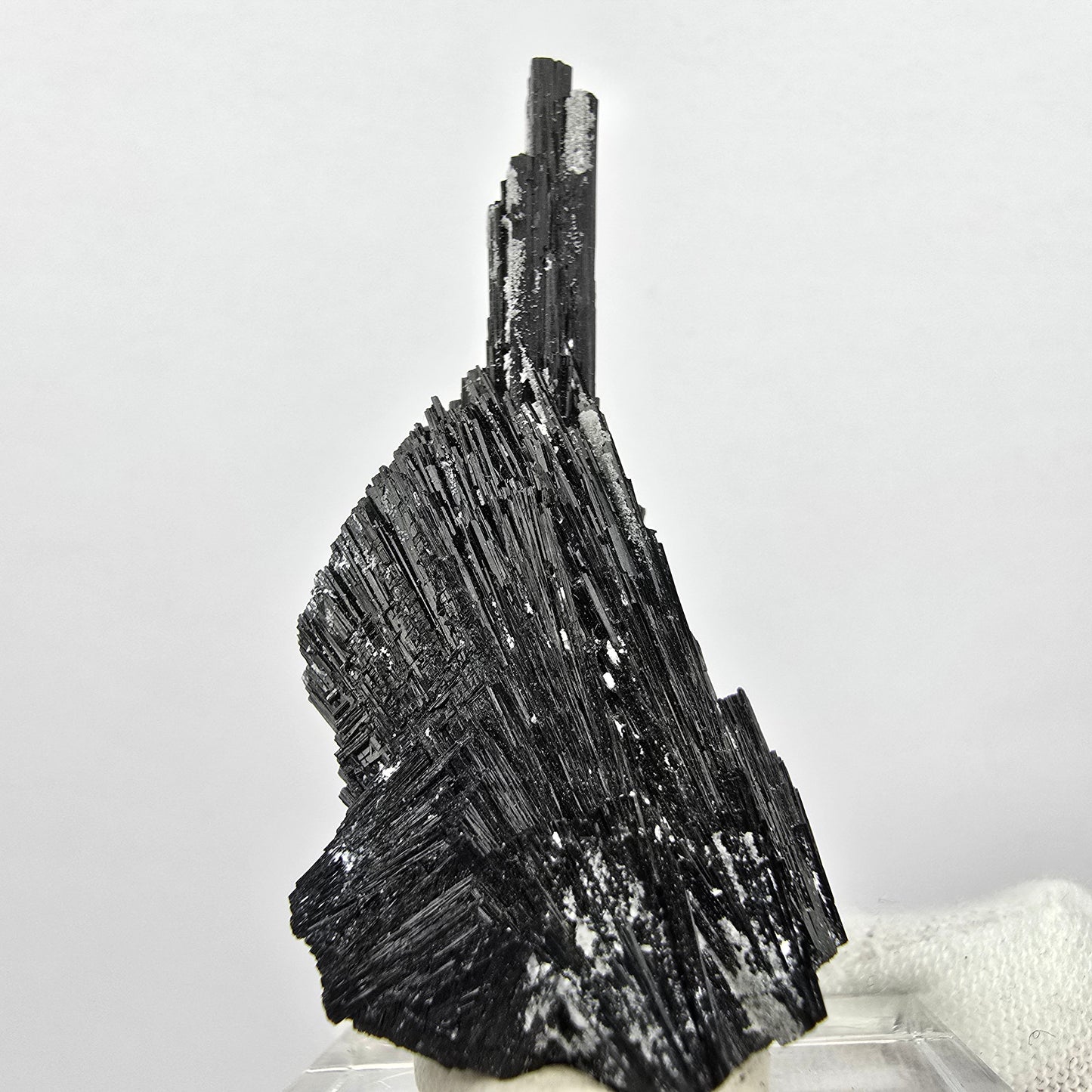 Seltene Schörl Turmalin Stufe schwarz Erongo, Namibia 49*21*12mm Sammlung