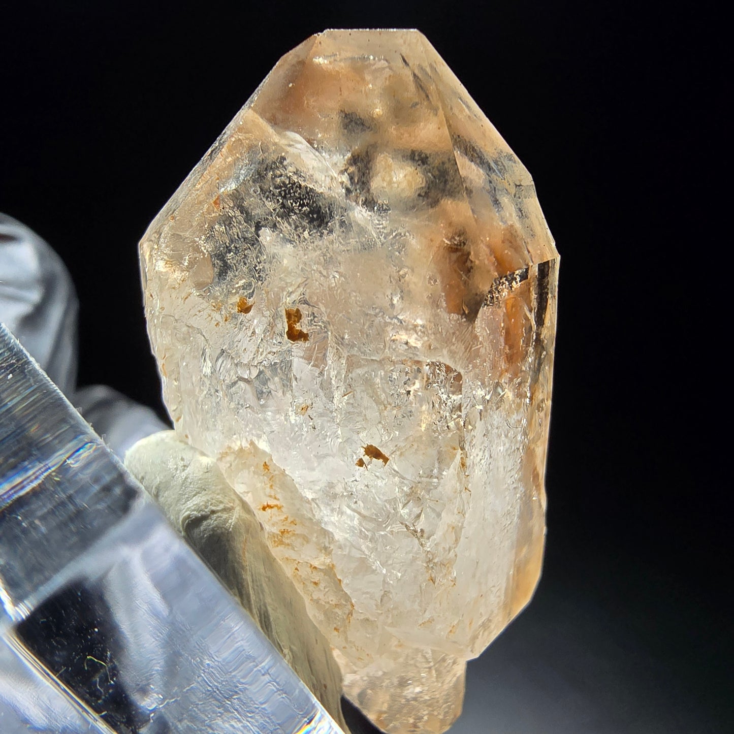 Phantom Rauchquarz Doppelender Stufe Goboboseb, Namibia 44*22*22mm Sammlung