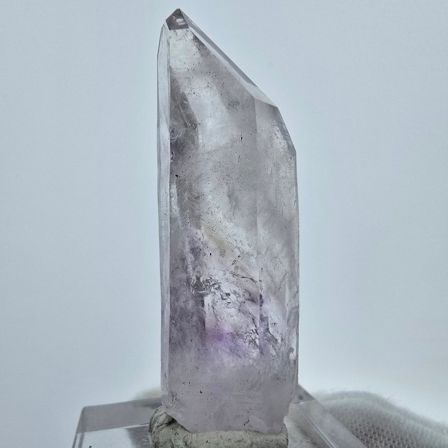 Enhydro Phantom Amethyst Zepter, 1x Blase Goboboseb Namibia 45*14*11mm, Sammlung