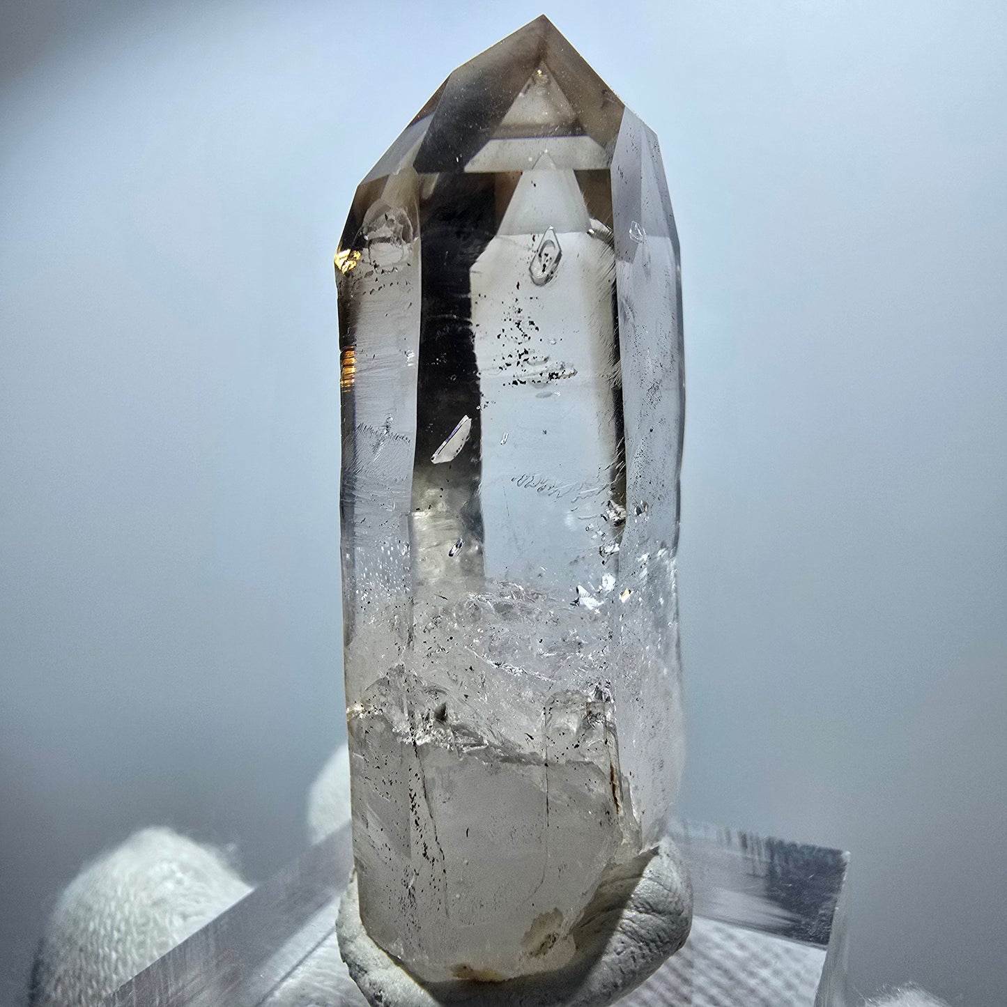 Clear Phantom Smoky Quartz Scepter Point Goboboseb, Namibia 45*21*13mm
