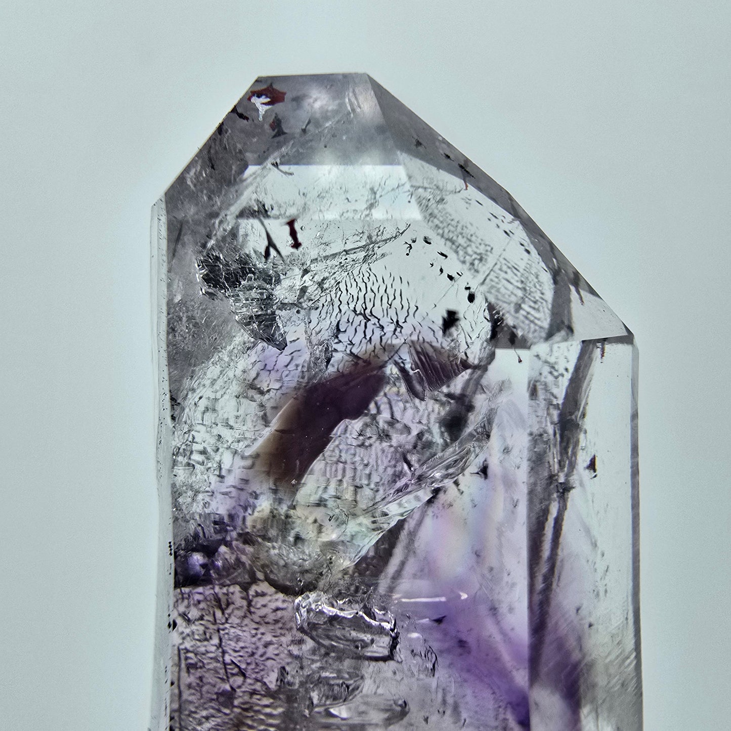 Harlekin Enhydro Phantom Amethyst Streep Mine Goboboseb Namibia 43*20*16mm
