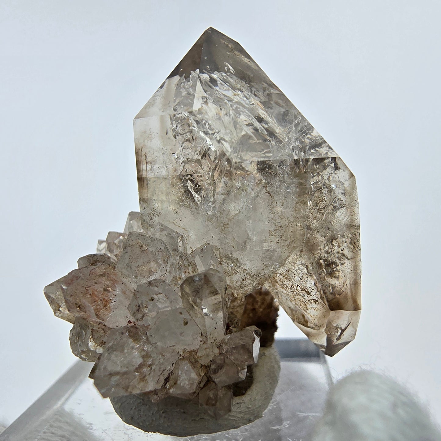 Phantom Rauchquarz DT Zepter Stufe Goboboseb, Namibia 31*27*24mm