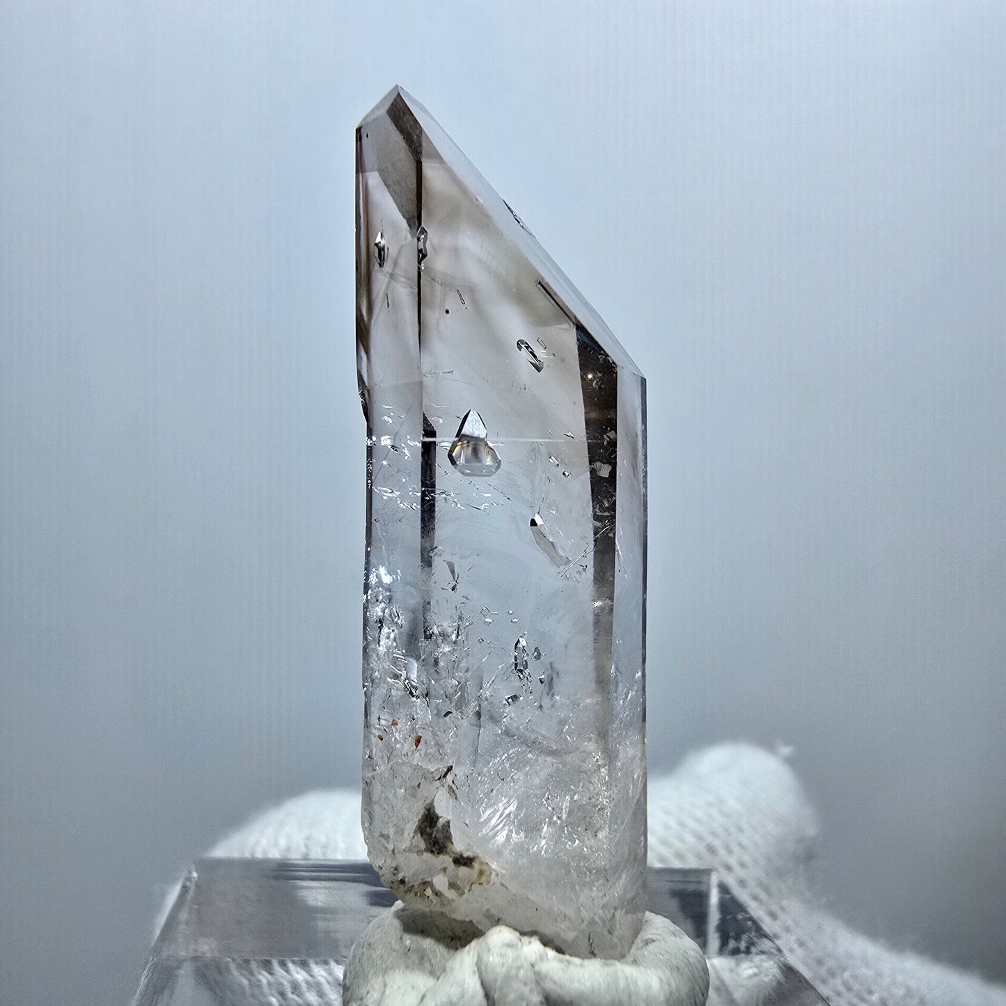 Clear Phantom Smoky Quartz Scepter Point Goboboseb, Namibia 37*11*9mm