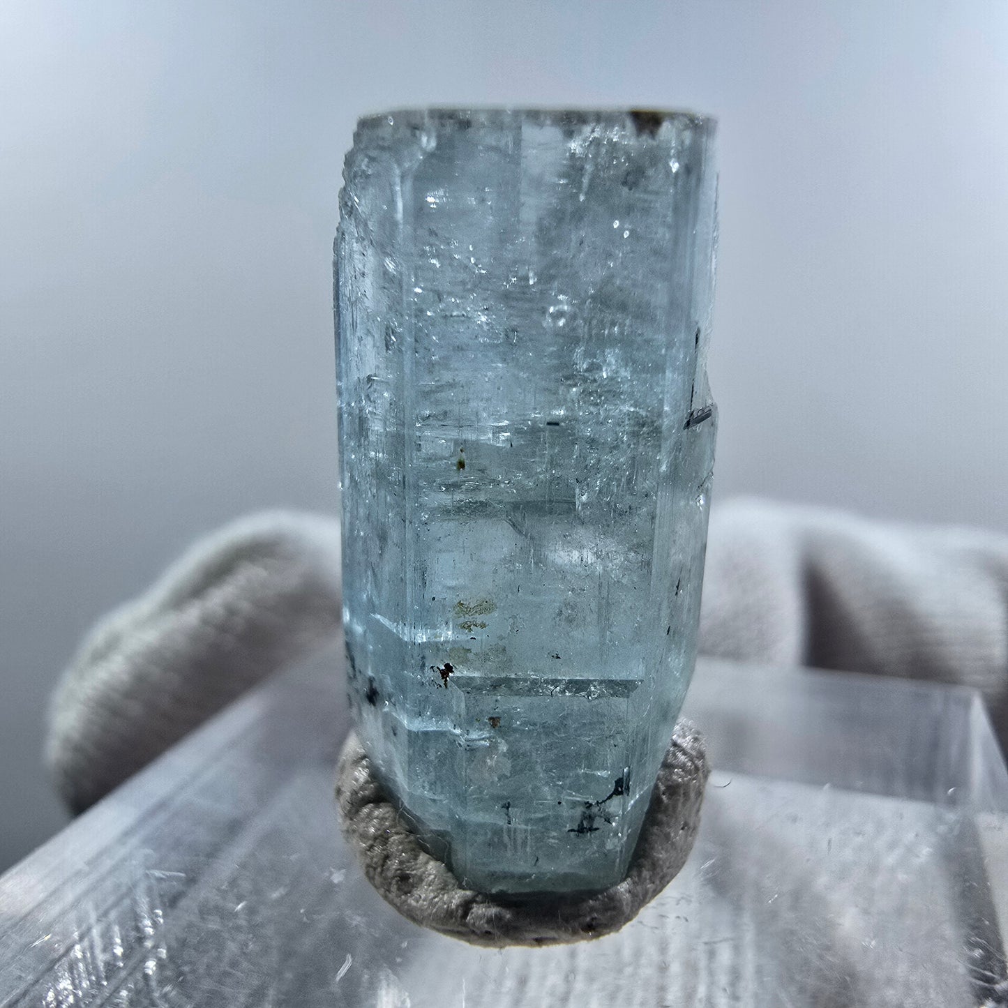 Aigue-marine Setlene, tourmaline Schörl stade Erongo, Namibie 20*9*8mm