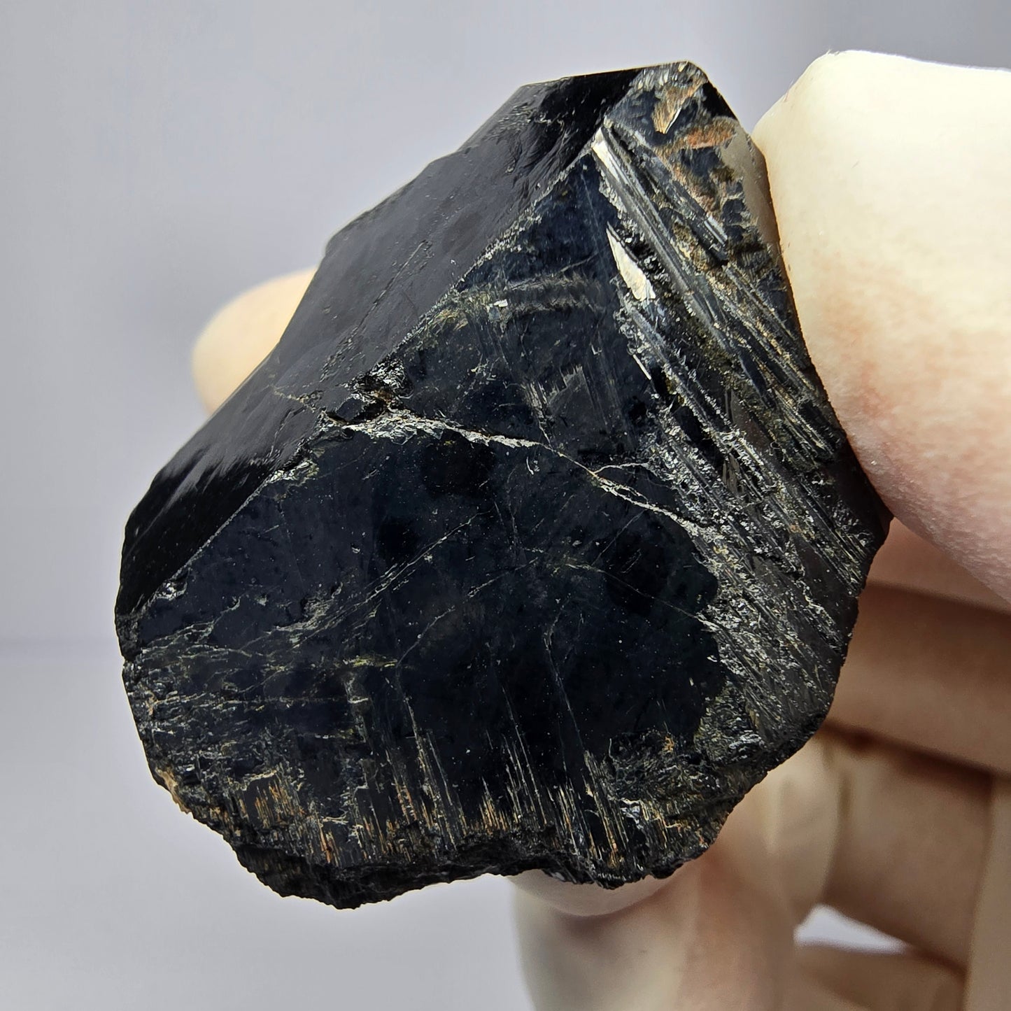 Schöner Schörl Turmalin Kristall glänzend Erongo, Namibia 39*32*21mm Sammlung