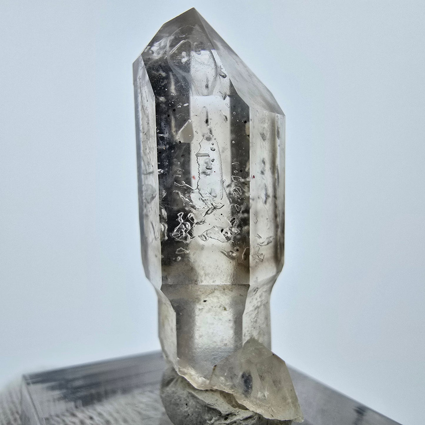 Klarer Phantom Rauchquarz Zepter Kristall Goboboseb, Namibia 39*15*11mm