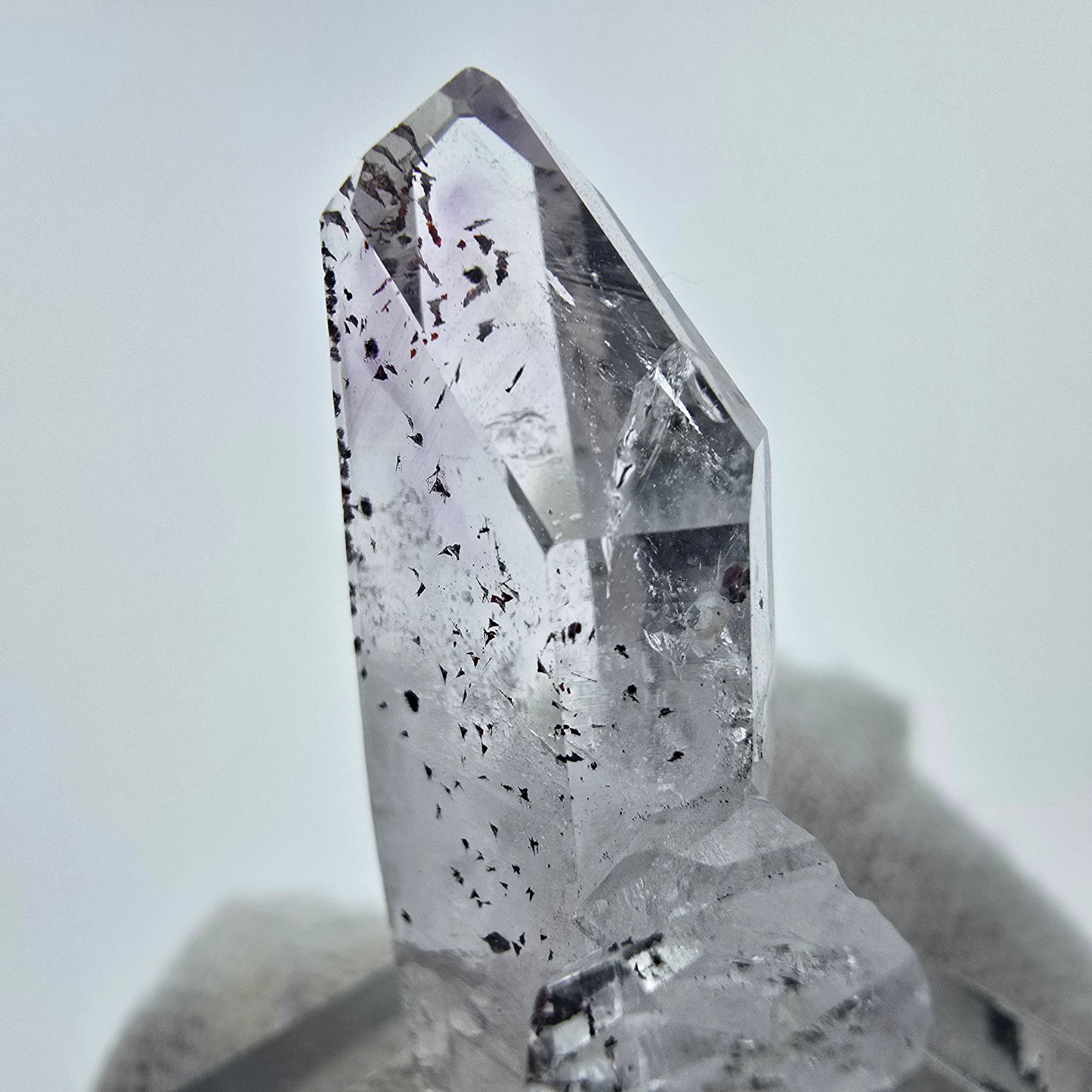 Harlekin Phantom Amethyst Kristall Streep Mine, Goboboseb, Namibia 33*17*11mm