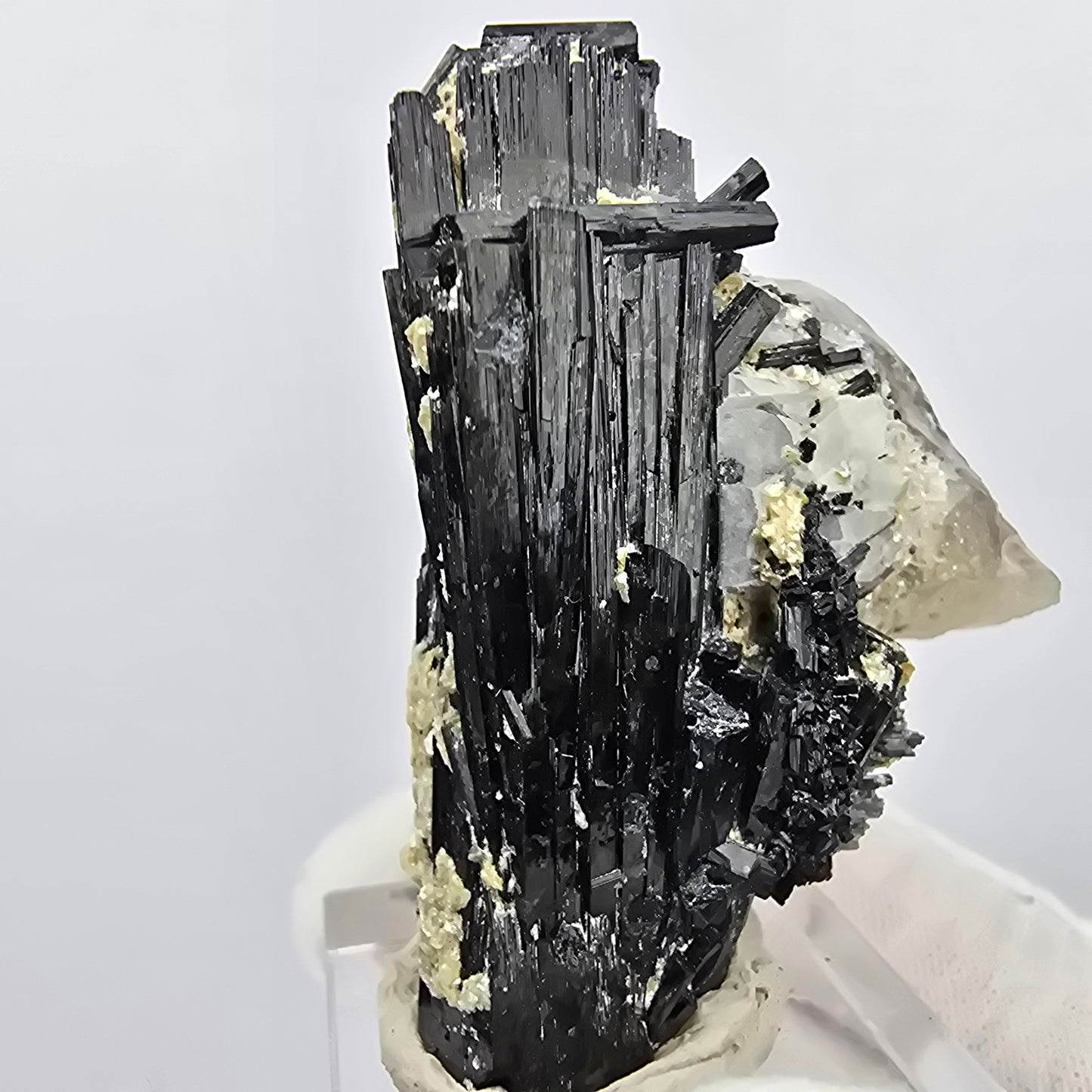 Seltene Schörl Turmalin, Rauchquarz Stufe Erongo, Namibia 47*36*23mm Sammlung