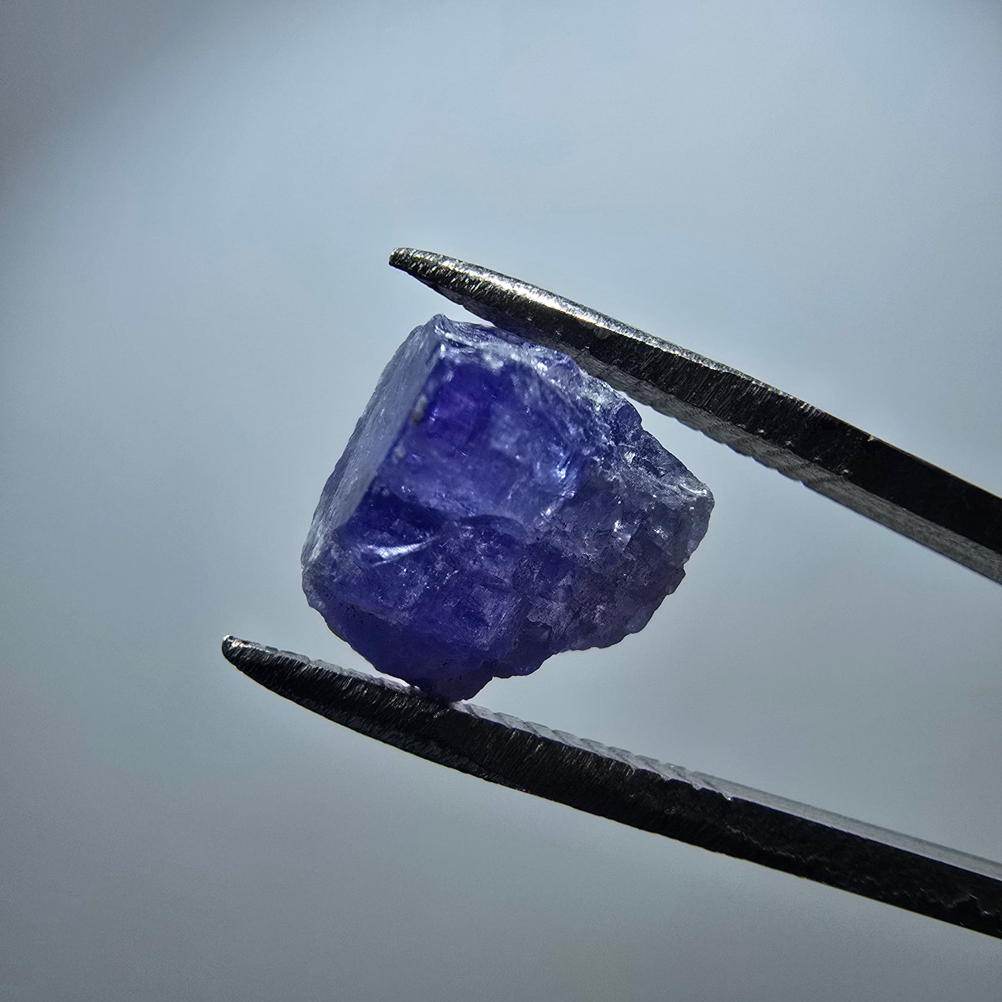 Cristal brut de tanzanite rare, bleu Tanzanie 9*8*5mm