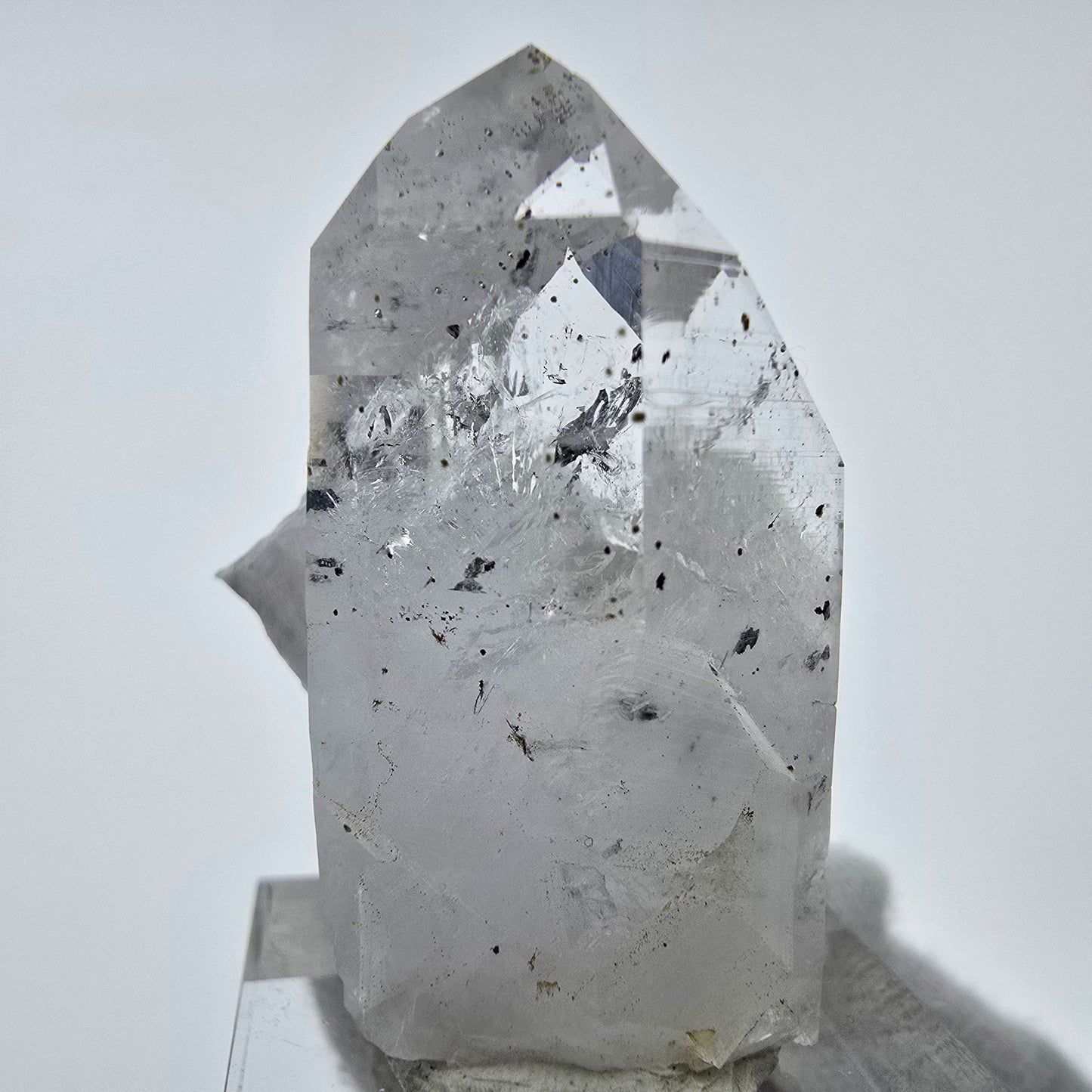 Harlekin Phantom Quarz Kristall Streep Mine, Goboboseb, Namibia 38*28*28mm
