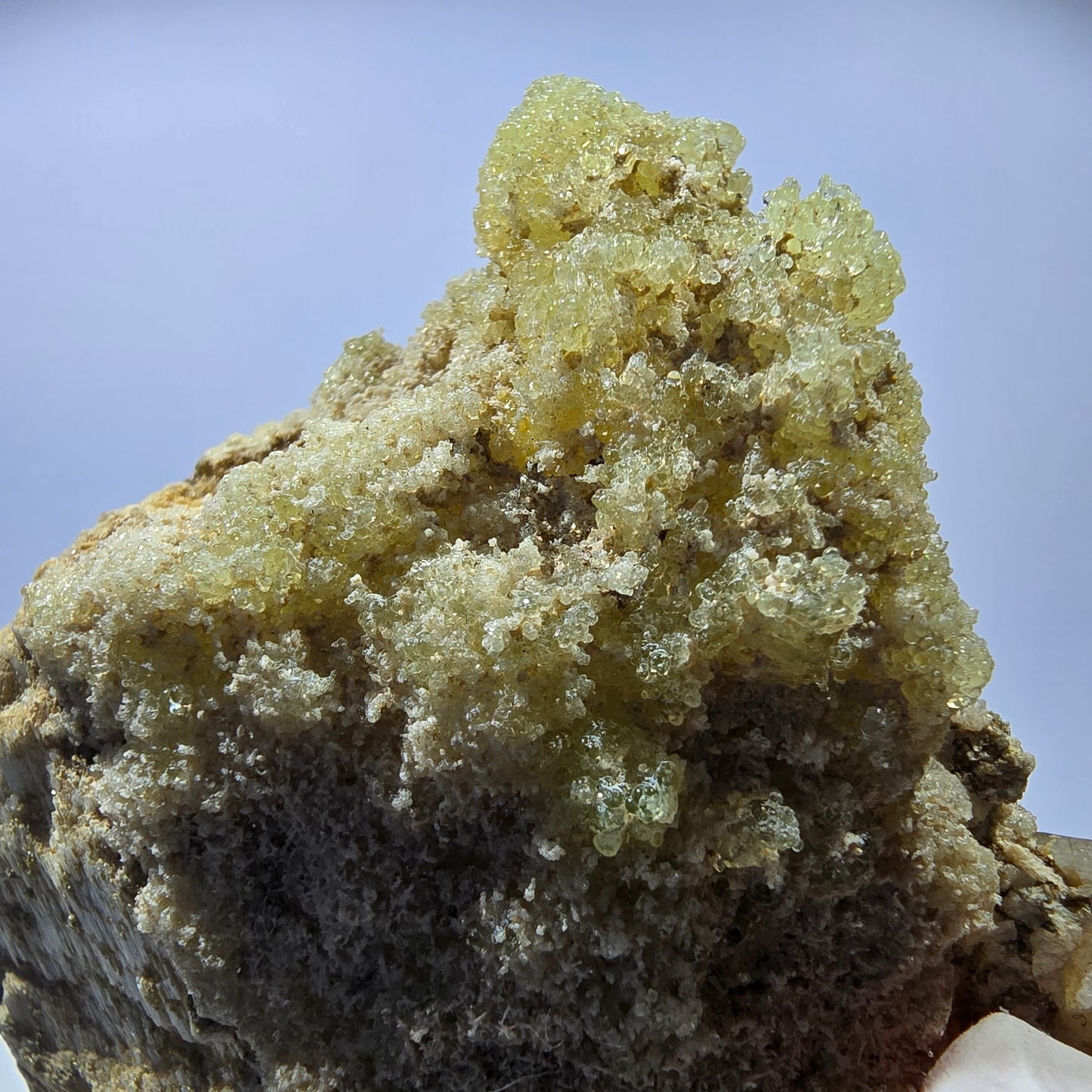 Seltene Hyalit Opal, Rauchquarz, Orthoklas Stufe Erongo, Namibia 75*60*51mm