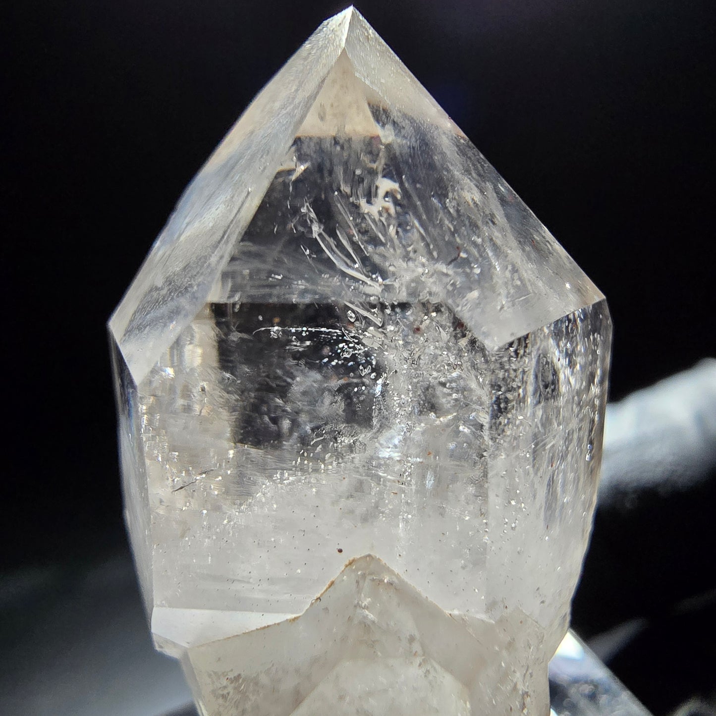 Phantom Rauchquarz Doppelender Stufe Goboboseb, Namibia 39*24*19mm Sammlung