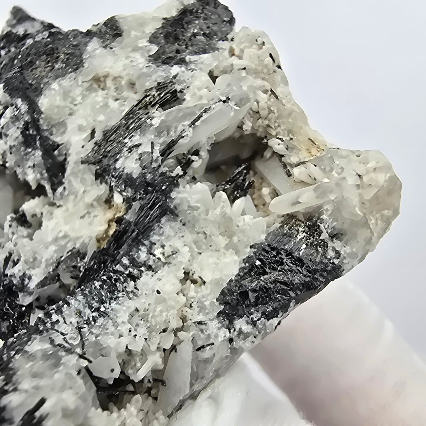 Seltene Schörl Turmalin, Rauchquarz Stufe Erongo, Namibia 57*50*35mm Sammlung