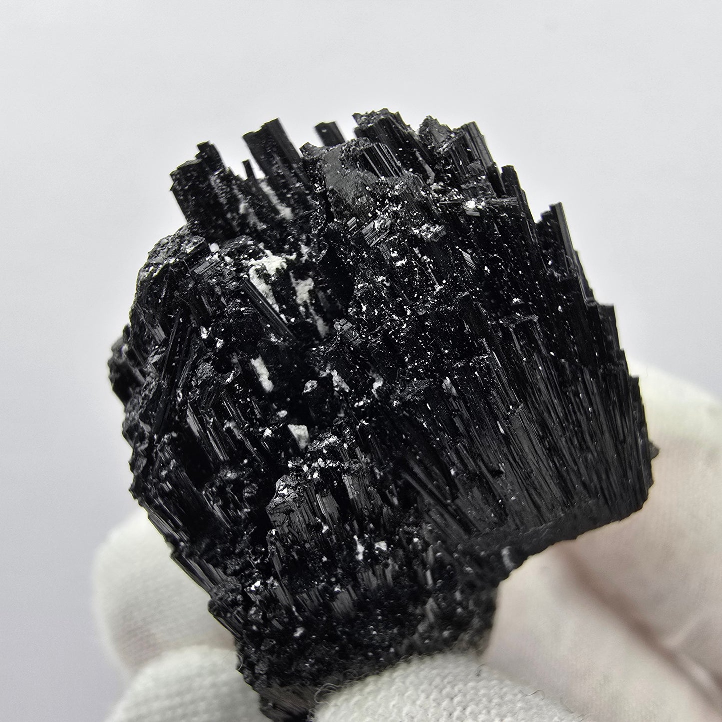 Seltene Schörl Turmalin Stufe schwarz Erongo, Namibia 40*26*20mm Sammlung