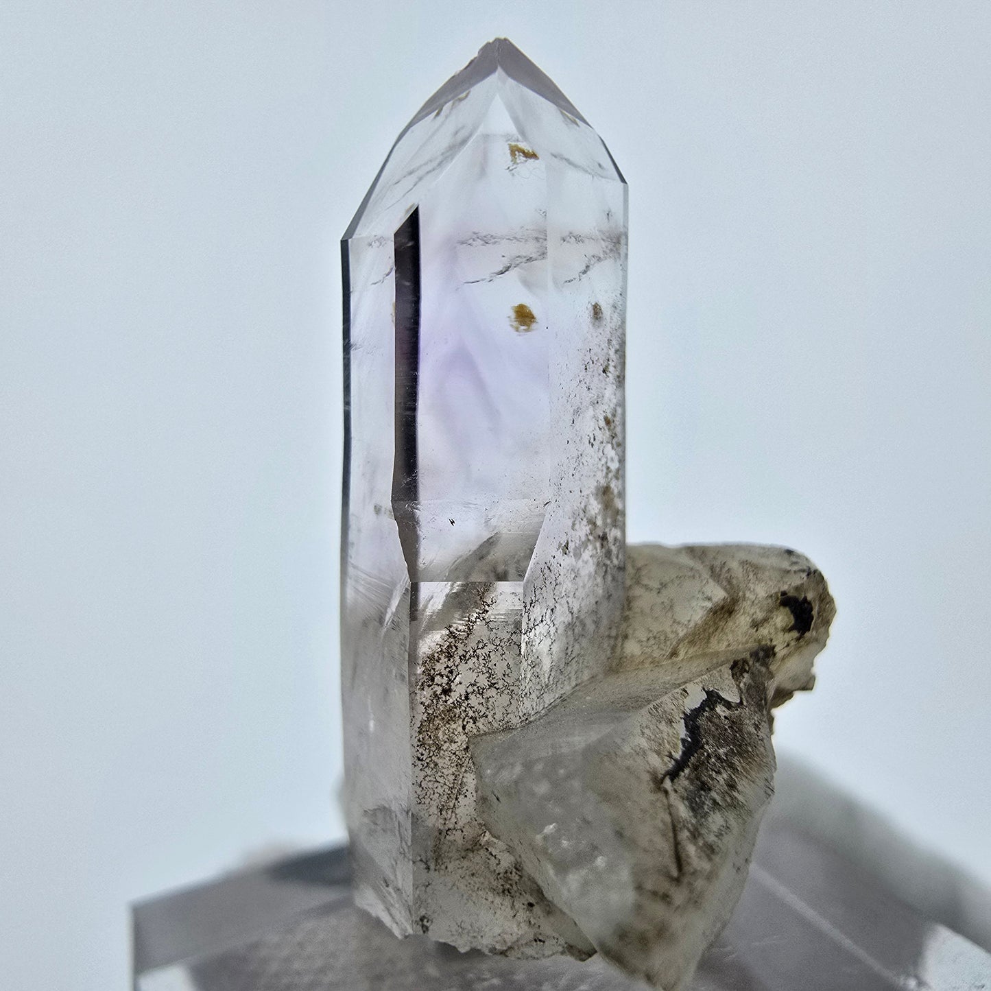 Klare Phantom Amethyst Stufe Streep Mine Goboboseb Namibia 32*19*27mm Sammlung