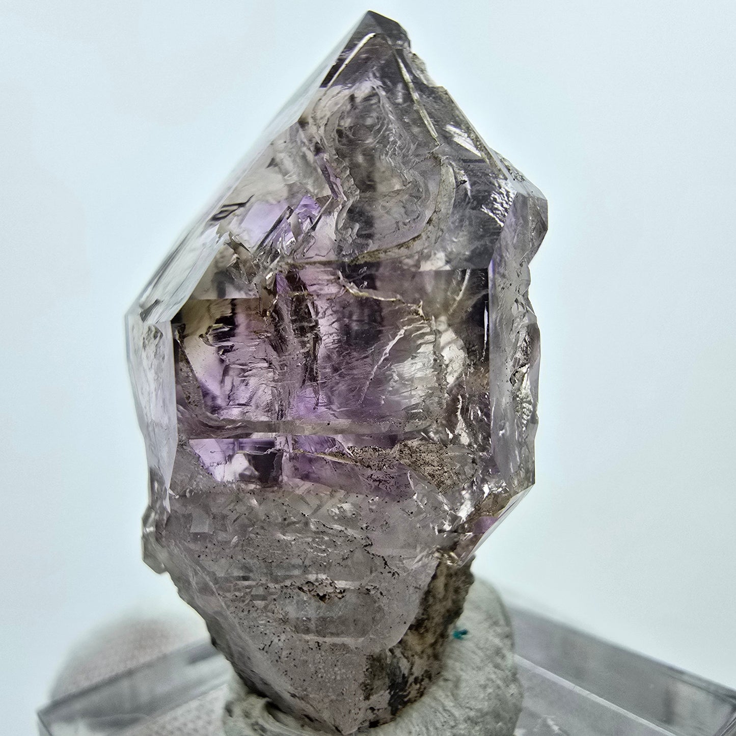 Seltene Phantom Amethyst Skelett Zepter Goboboseb, Namibia 38*21*15mm Sammlung