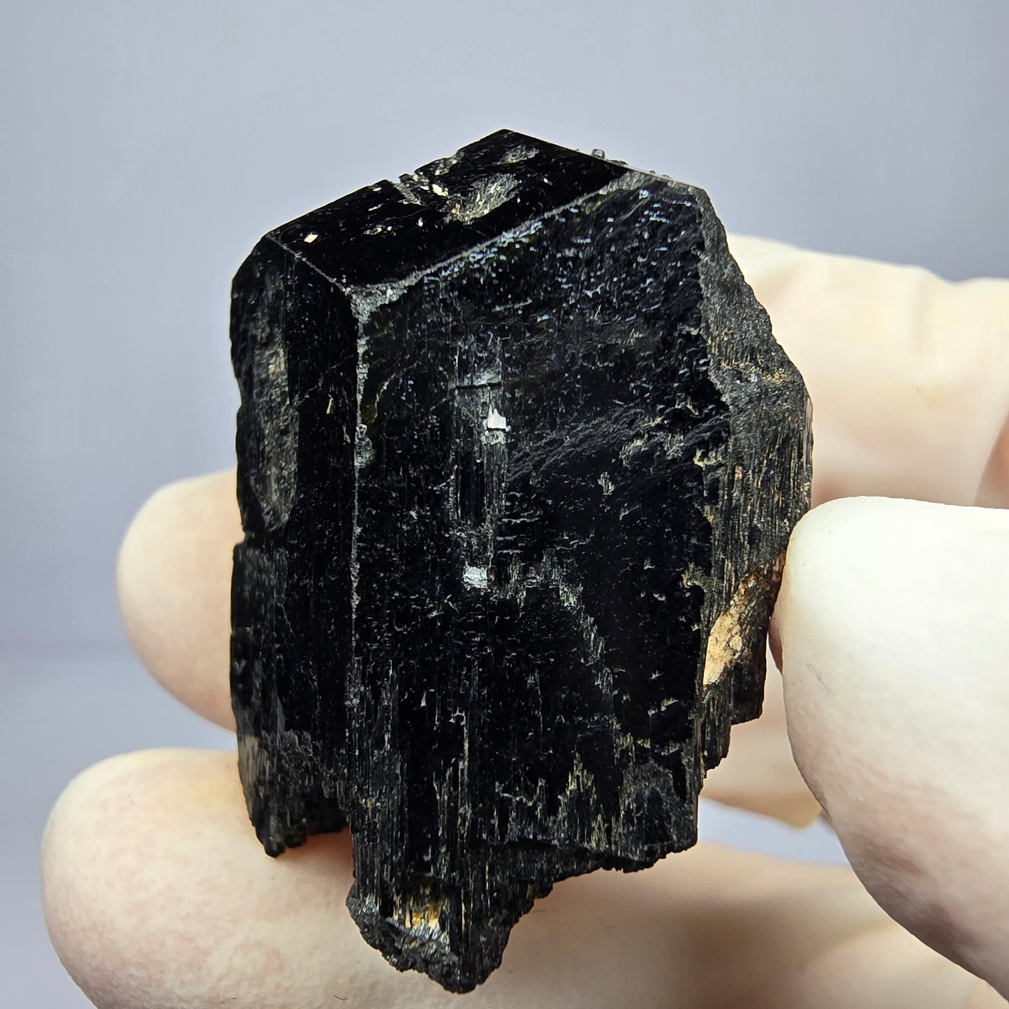 Schöner Schörl Turmalin Kristall glänzend Erongo, Namibia 33*24*19mm Sammlung