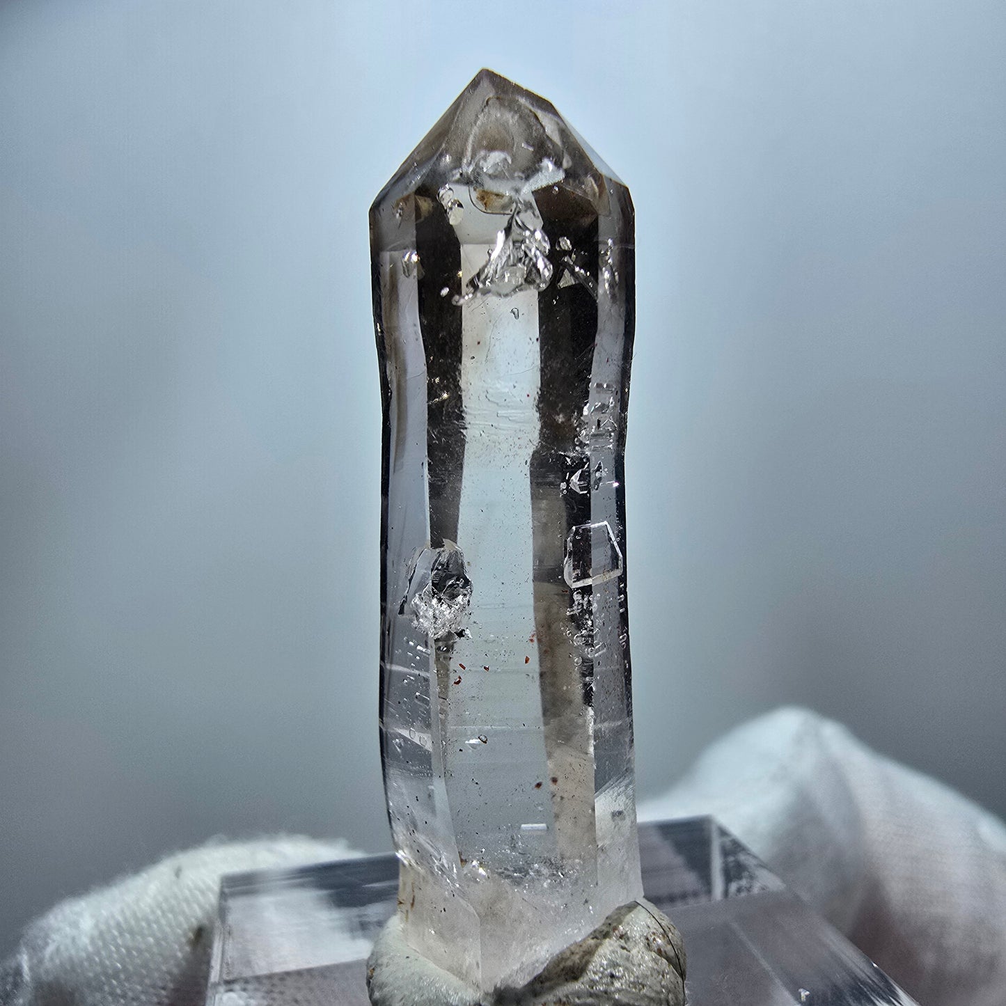 Rare Phantom Smoky Quartz Scepter Crystal Goboboseb, Namibia 37*12*9mm