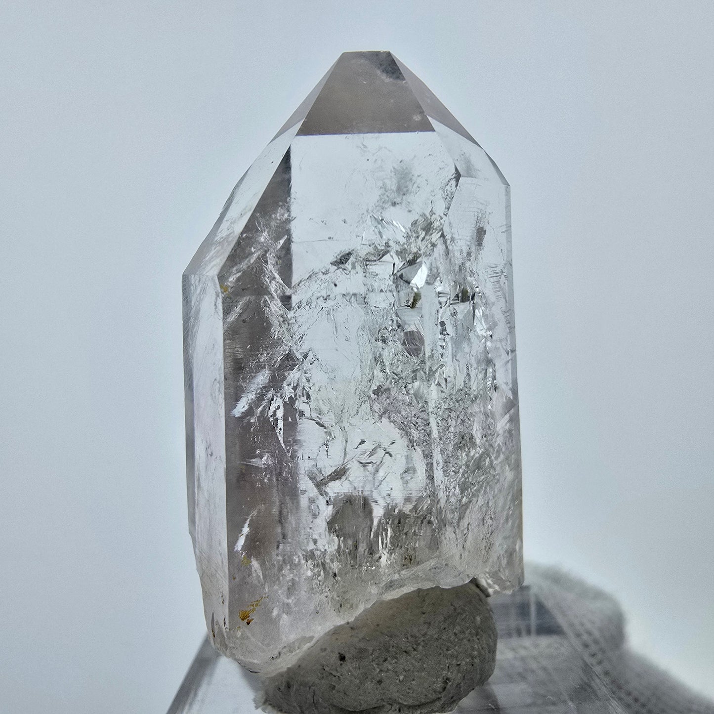 Enhydro Phantom Amethyst, 1x Blase Streep Mine, Goboboseb, Namibia 43*22*16mm