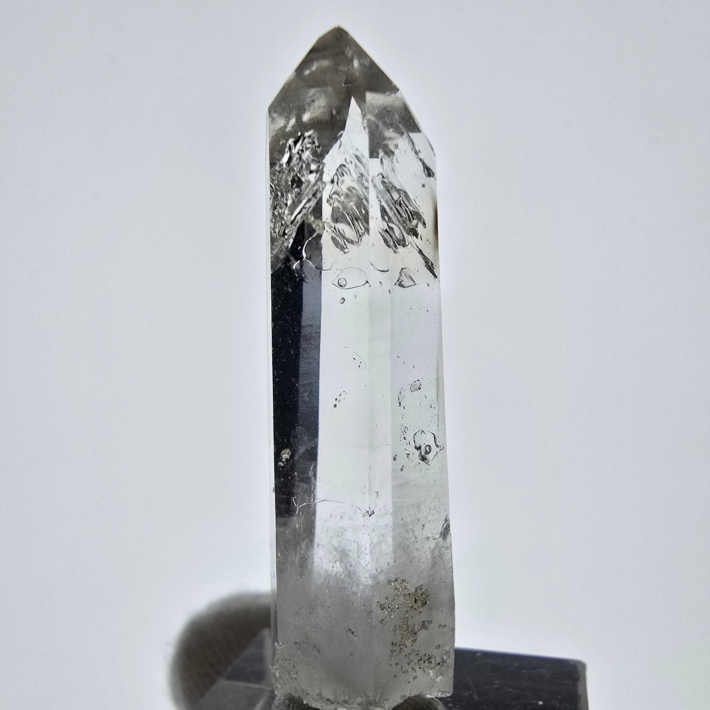 Lemurian Phantom Smoky Quartz Scepter Valentine Pocket, Namibia 46*13*11mm