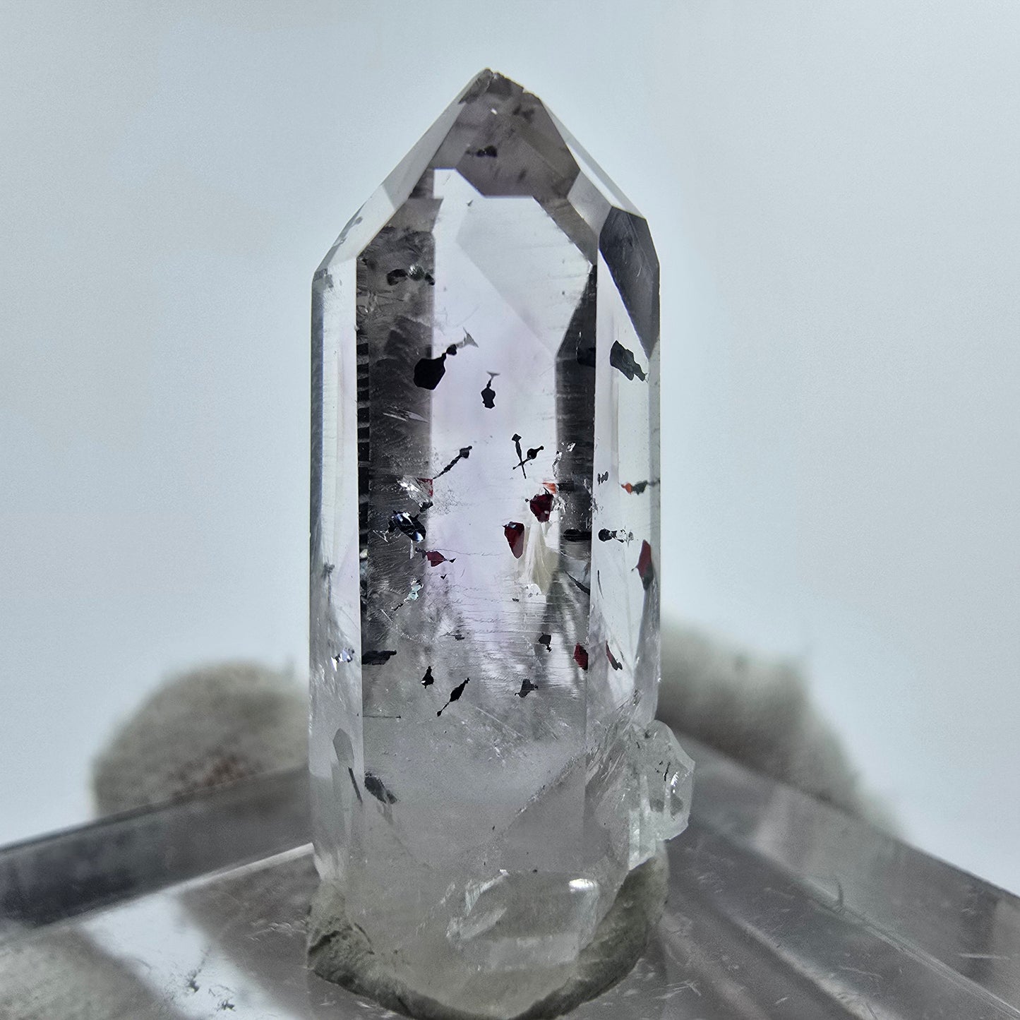 Harlekin Phantom Amethyst Kristall Streep Mine Goboboseb Namibia 26*11*11mm