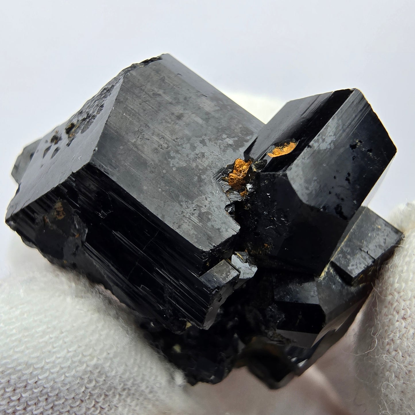 Symmetrischer Schörl Turmalin Kristall Erongo, Namibia 35*26*21mm Sammlung