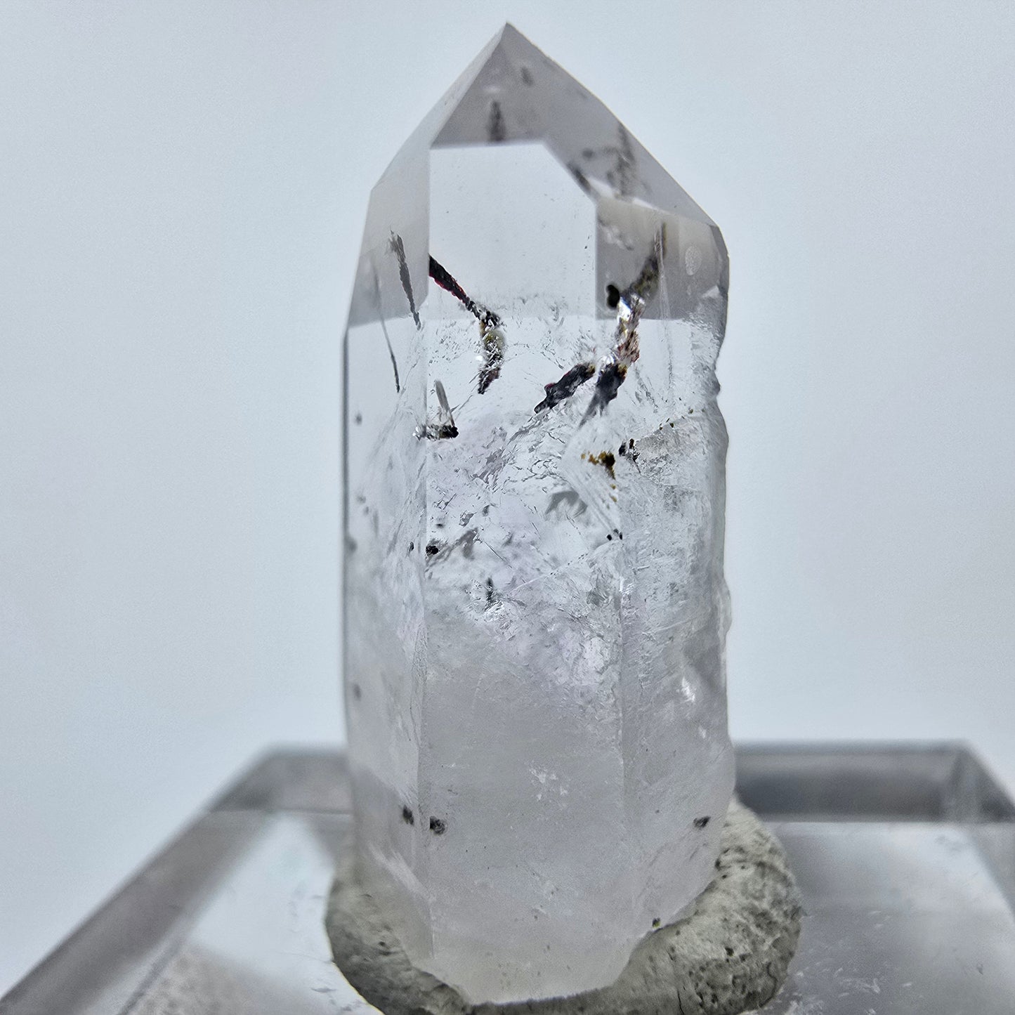 Harlekin Phantom Quarz Kristall Streep Mine Goboboseb Namibia 22*9*9mm Sammlung