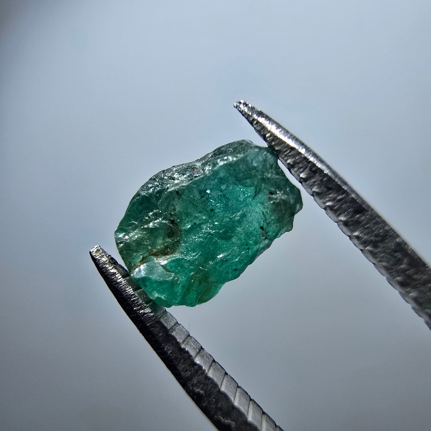 Cristal d'émeraude rare, vert Colombie #7958