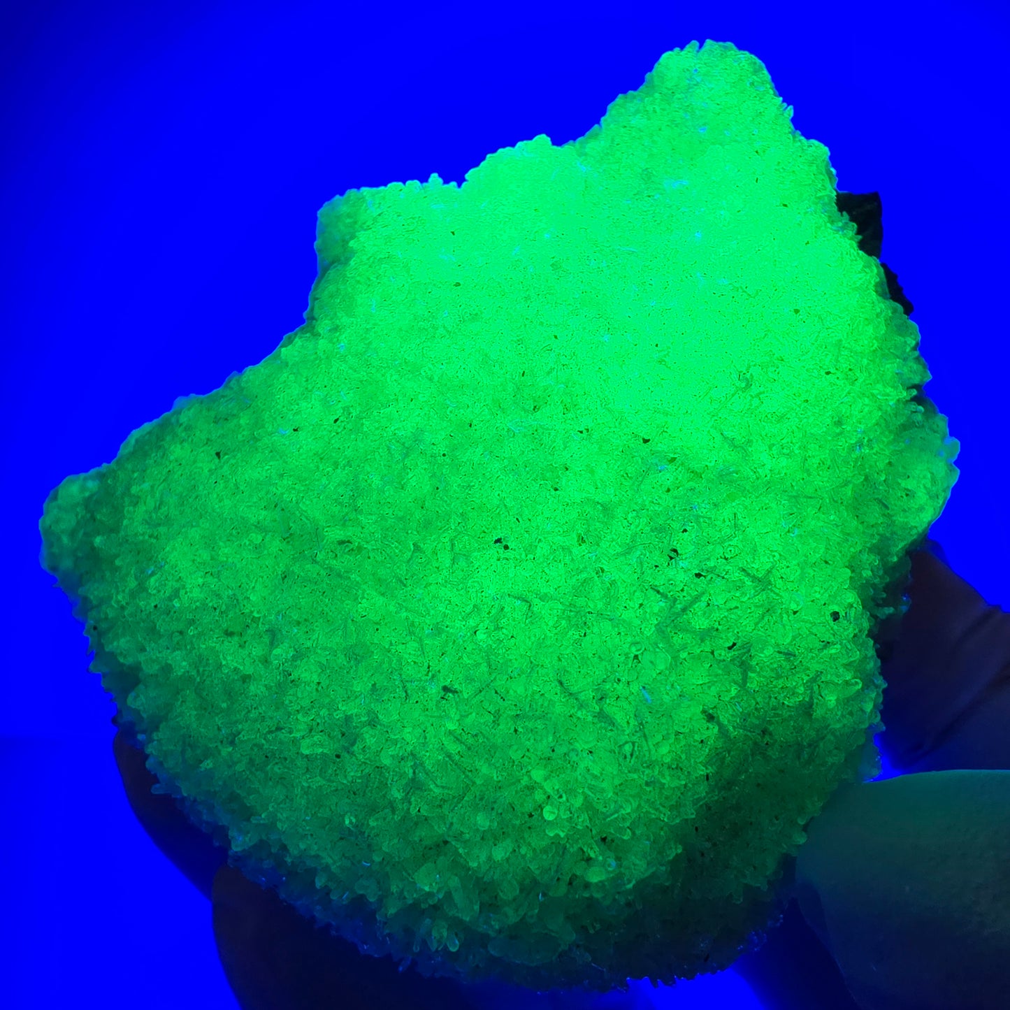 Seltene Hyalit Opal, Orthoklas, Schörl Turmalin Stufe Erongo, Namibia 69*60*36mm