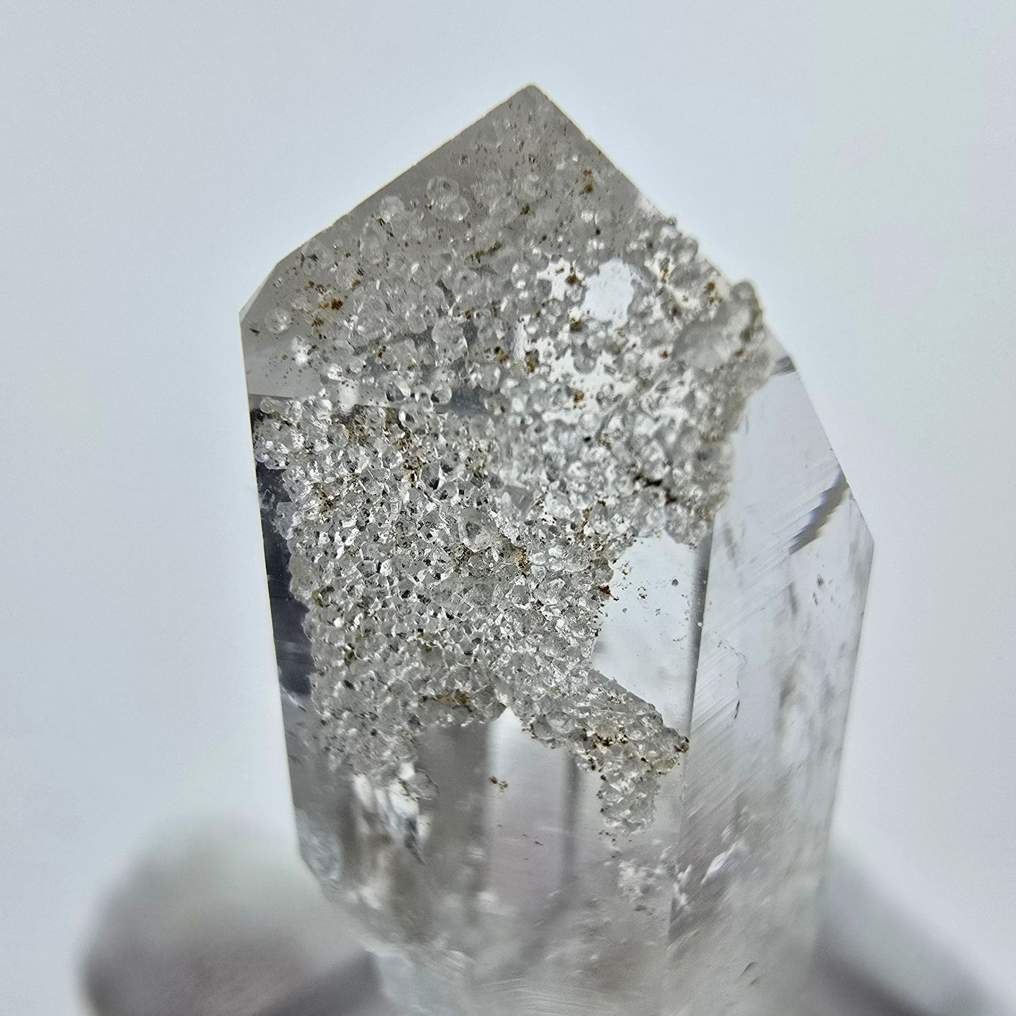 Phantom Quarz mit Analcim Streep Mine, Goboboseb, Namibia 37*16*12mm Sammlung