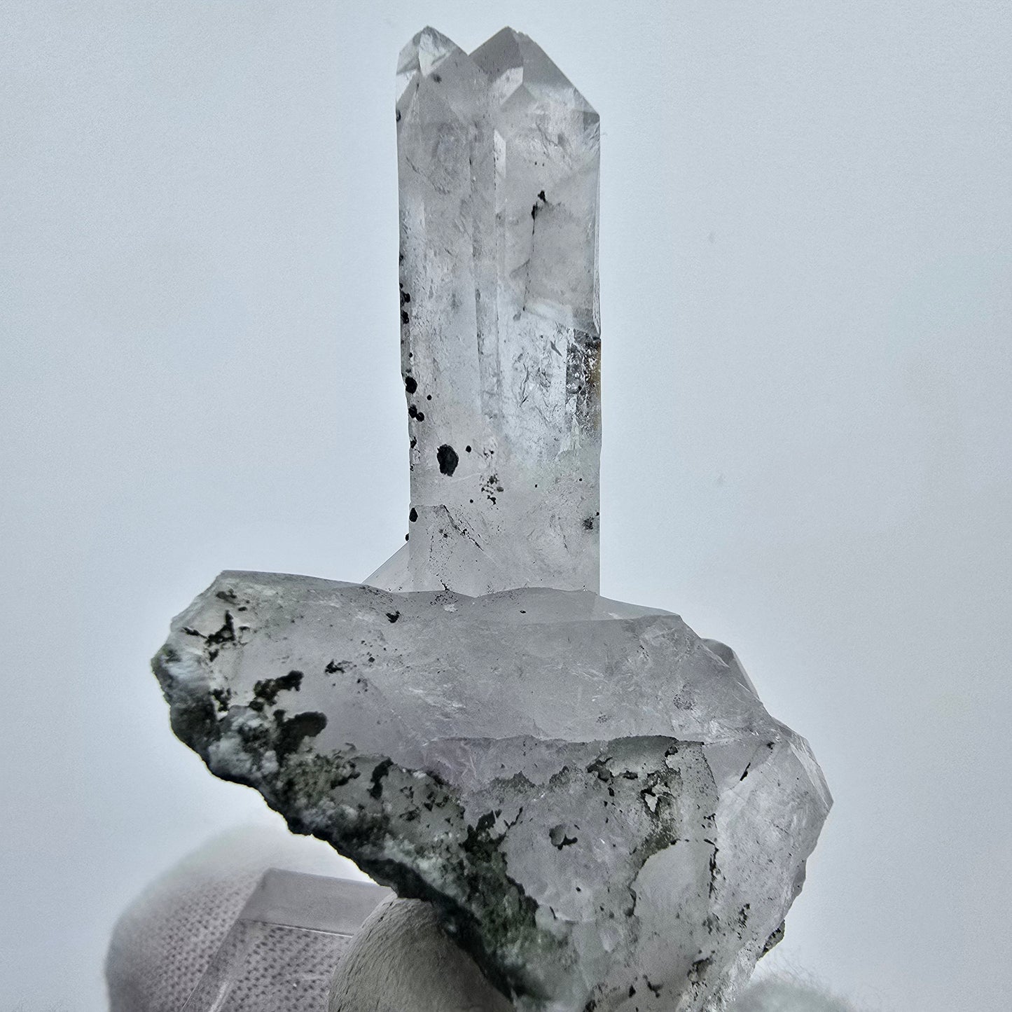 Seltene Hämatit Phantom Amethyst Stufe Streep Mine, Goboboseb Namibia 52*33*21mm