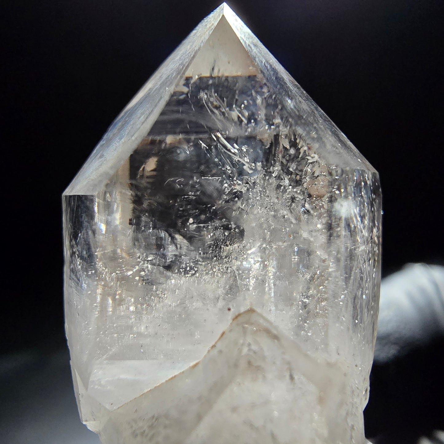Phantom Rauchquarz Doppelender Stufe Goboboseb, Namibia 39*24*19mm Sammlung