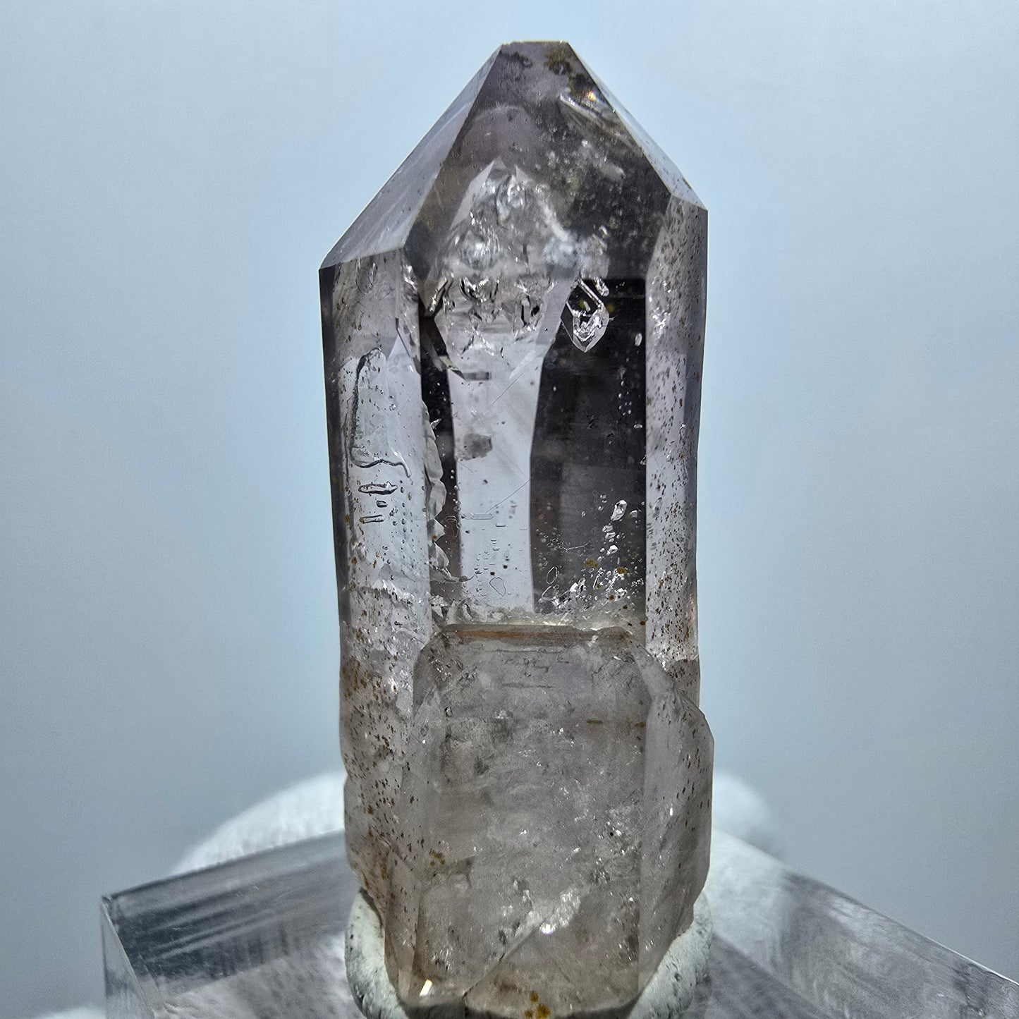 Clear Phantom Smoky Quartz Scepter Point Goboboseb, Namibia 36*12*12mm