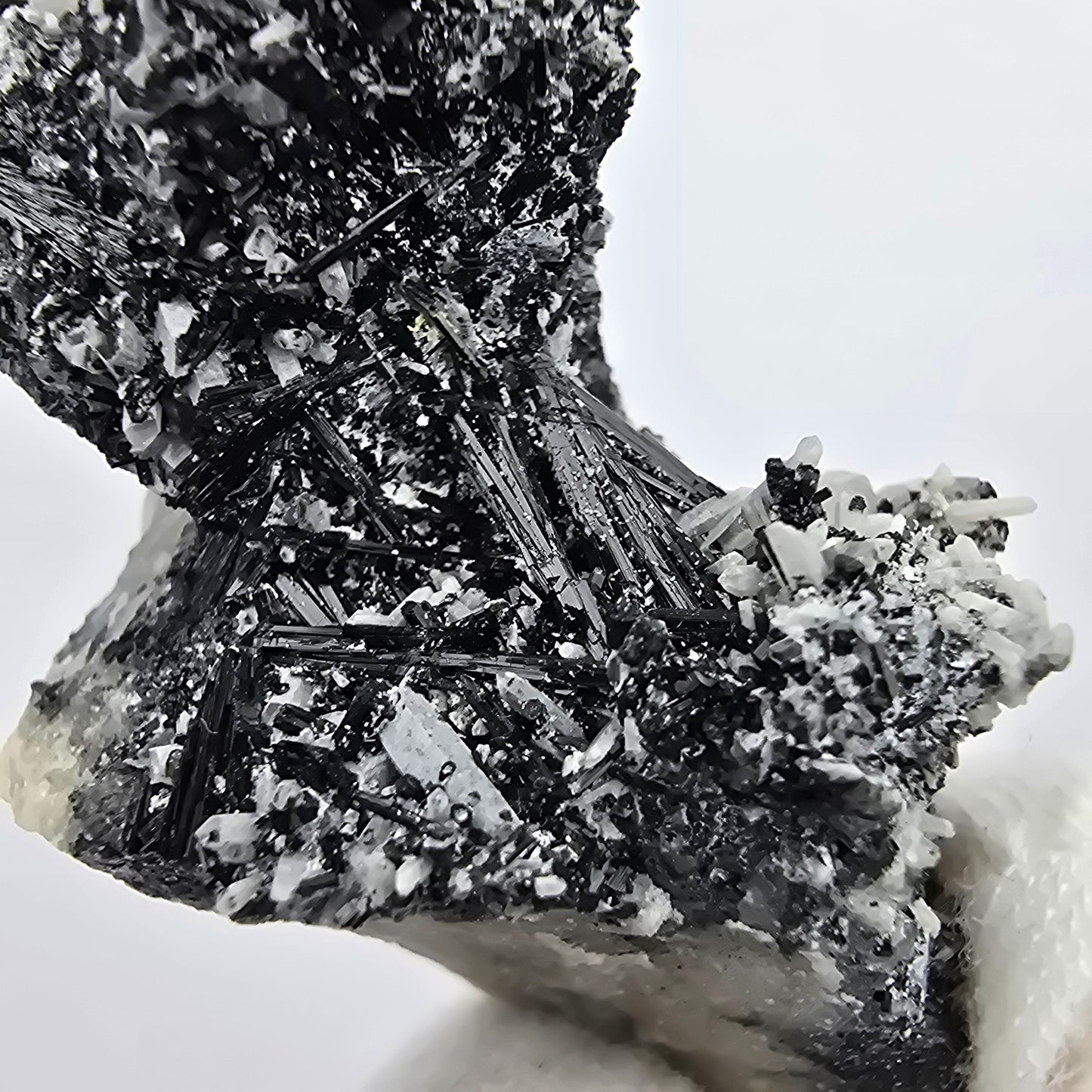 Seltene Schörl Turmalin, Rauchquarz Stufe Erongo, Namibia 59*33*30mm Sammlung