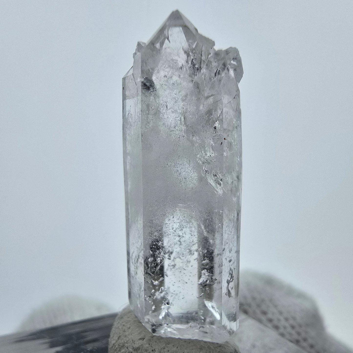 Klarer Phantom DT Quarz Kristall Valentine Pocket Goboboseb, Namibia 29*10*8mm