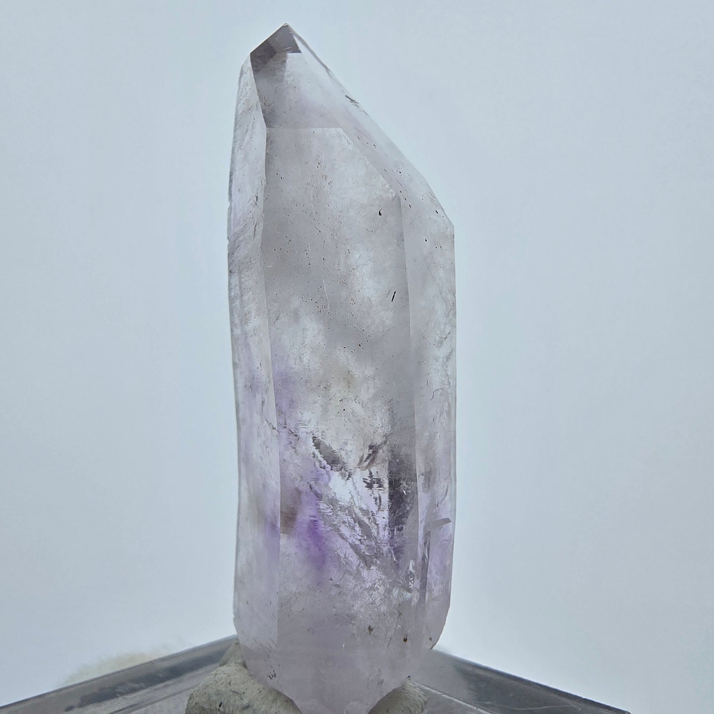 Enhydro Phantom Amethyst Zepter, 1x Blase Goboboseb Namibia 45*14*11mm, Sammlung