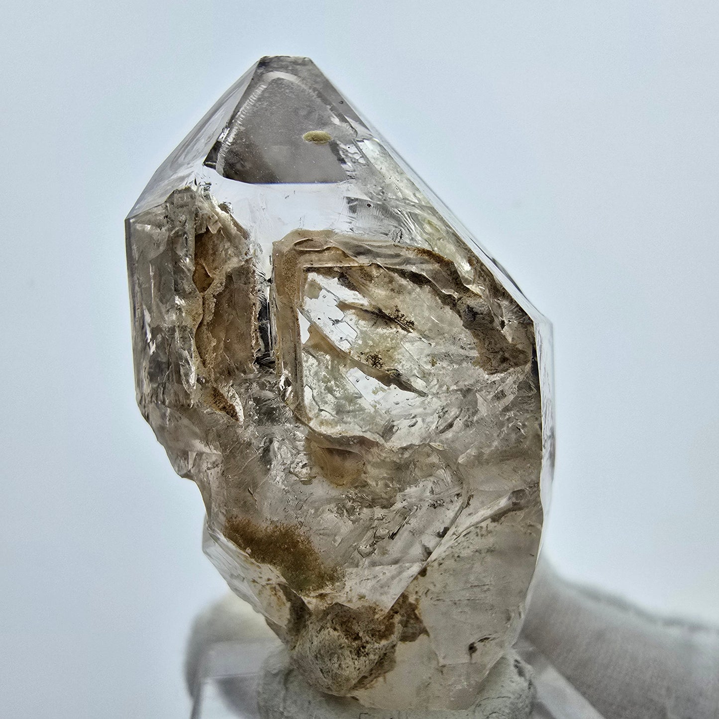 Phantom Rauchquarz Fenster Zepter Kristall Goboboseb Namibia 45*29*25mm Sammlung