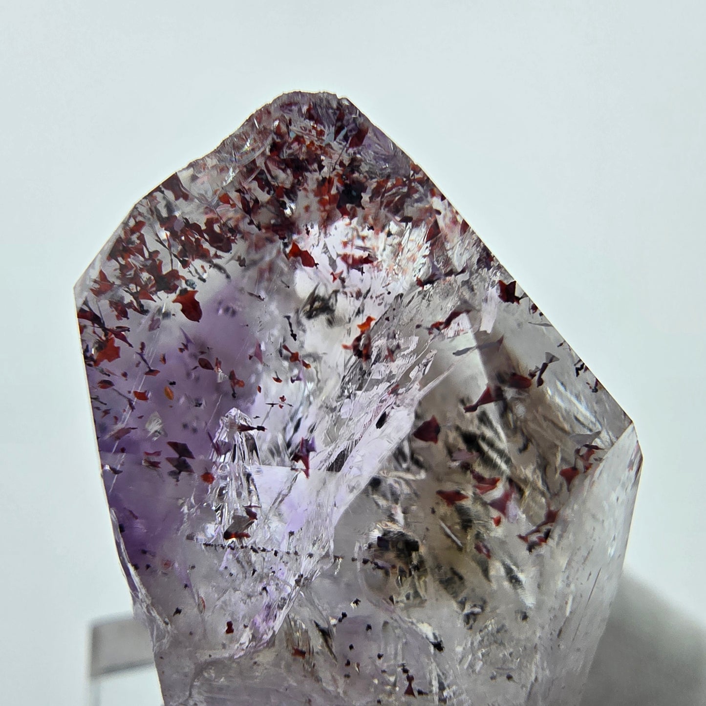 Harlekin Phantom Amethyst Kristall Streep Mine Goboboseb Namibia 34*20*19mm