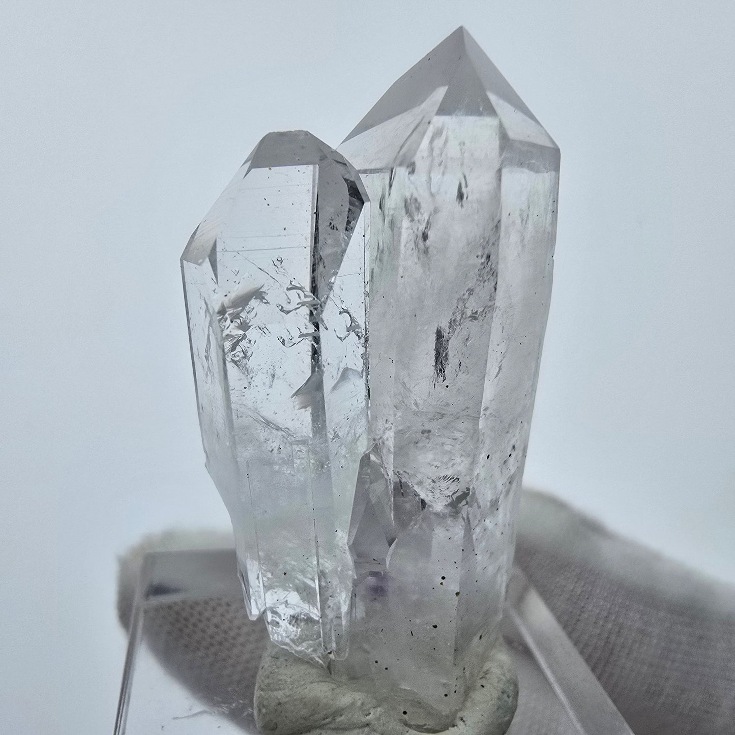Klare Phantom Amethyst Kristall Streep Mine Goboboseb Namibia 38*19*13mm