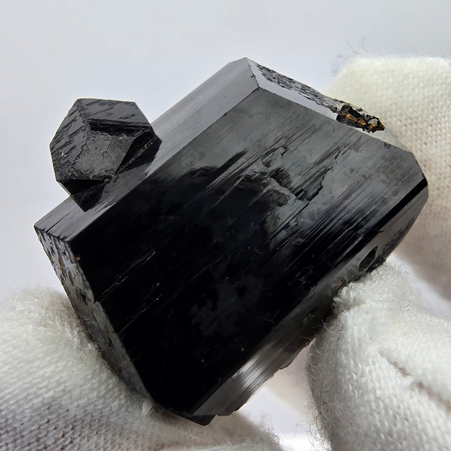 Symmetrischer Schörl Turmalin Kristall Erongo, Namibia 35*26*21mm Sammlung