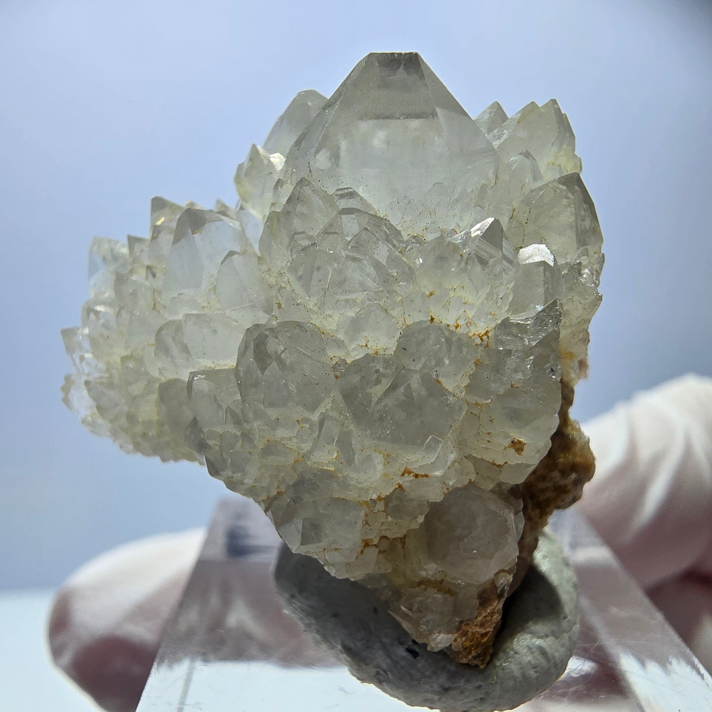 Spécimen rare de cristal de quartz Okorusu, Namibie 31*28*22mm