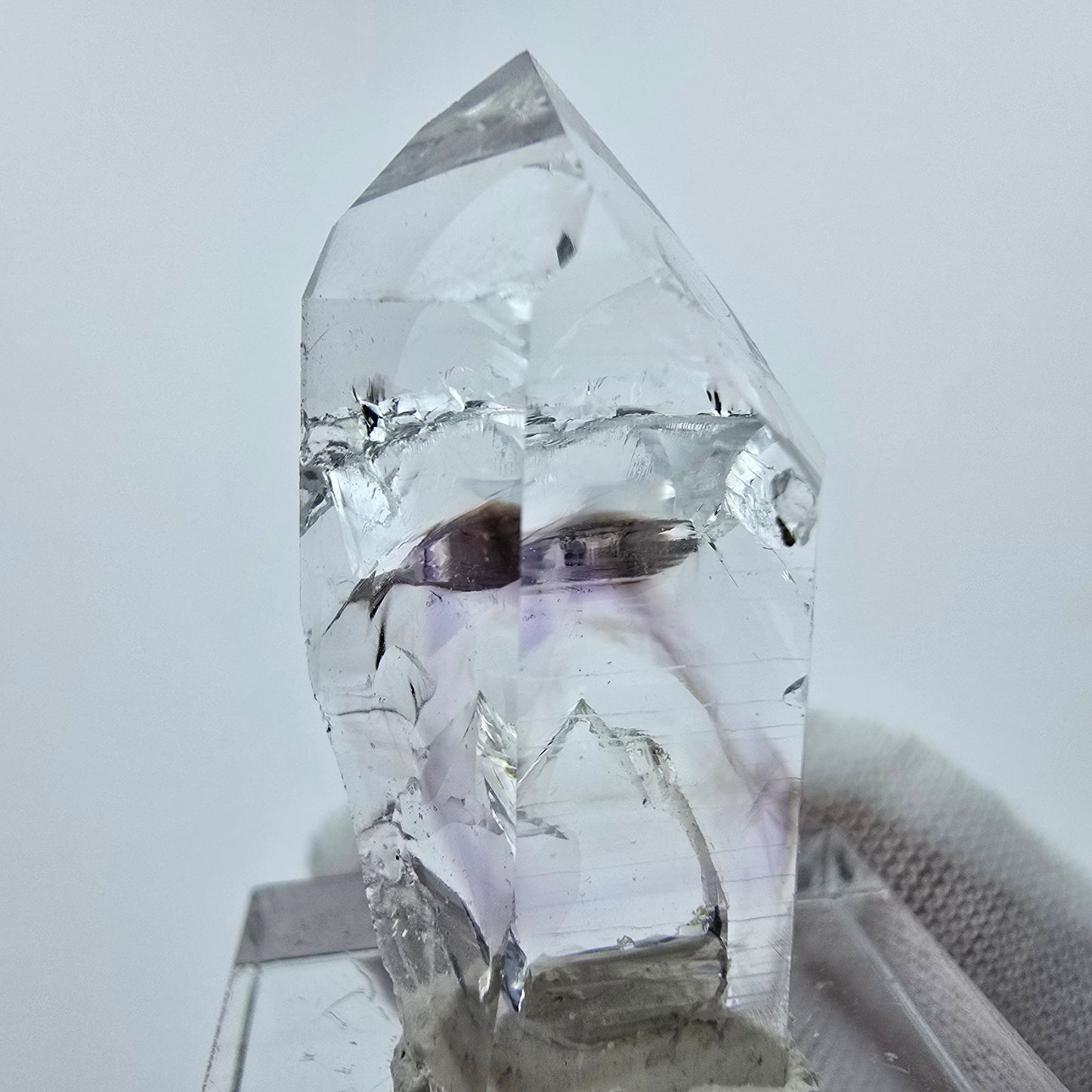 Phantom Amethyst Kristall Streep Mine Goboboseb Namibia 36*19*15mm Sammlung