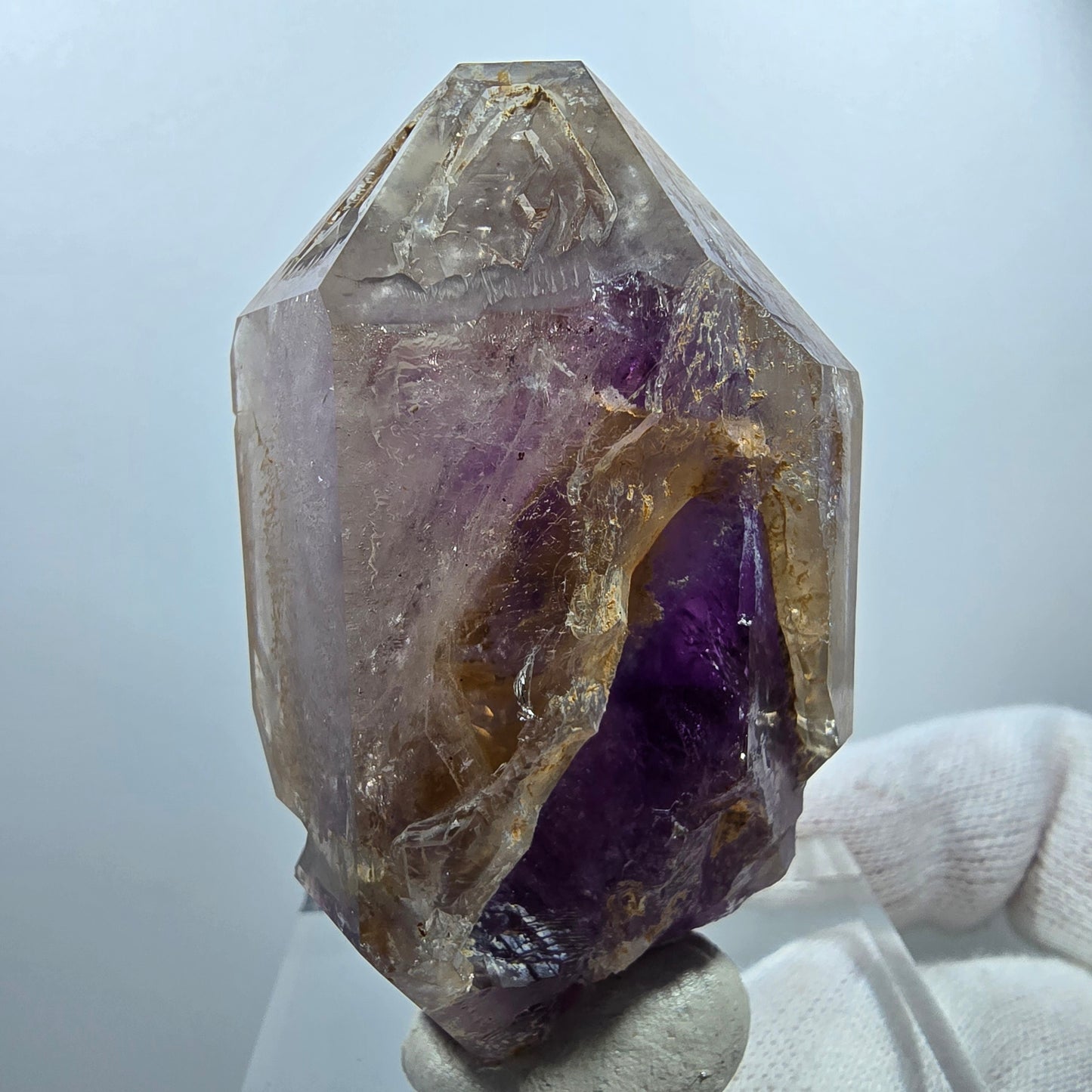 Enhydro Phantom Skeleton Amethyst DT Scepter Valentine Pocket Goboboseb Namibia 64*39*29mm