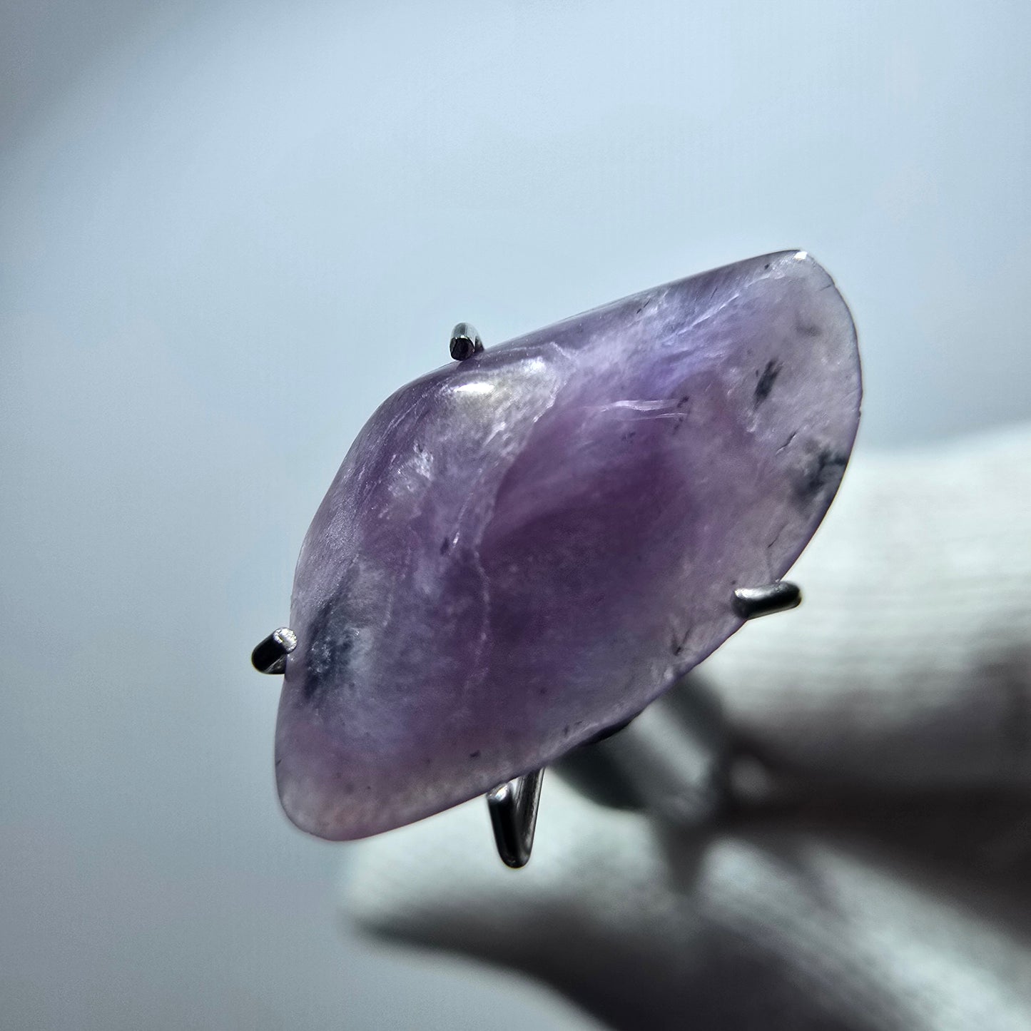 Rare Charoite crystal purple, polished Russia 14*8*2mm